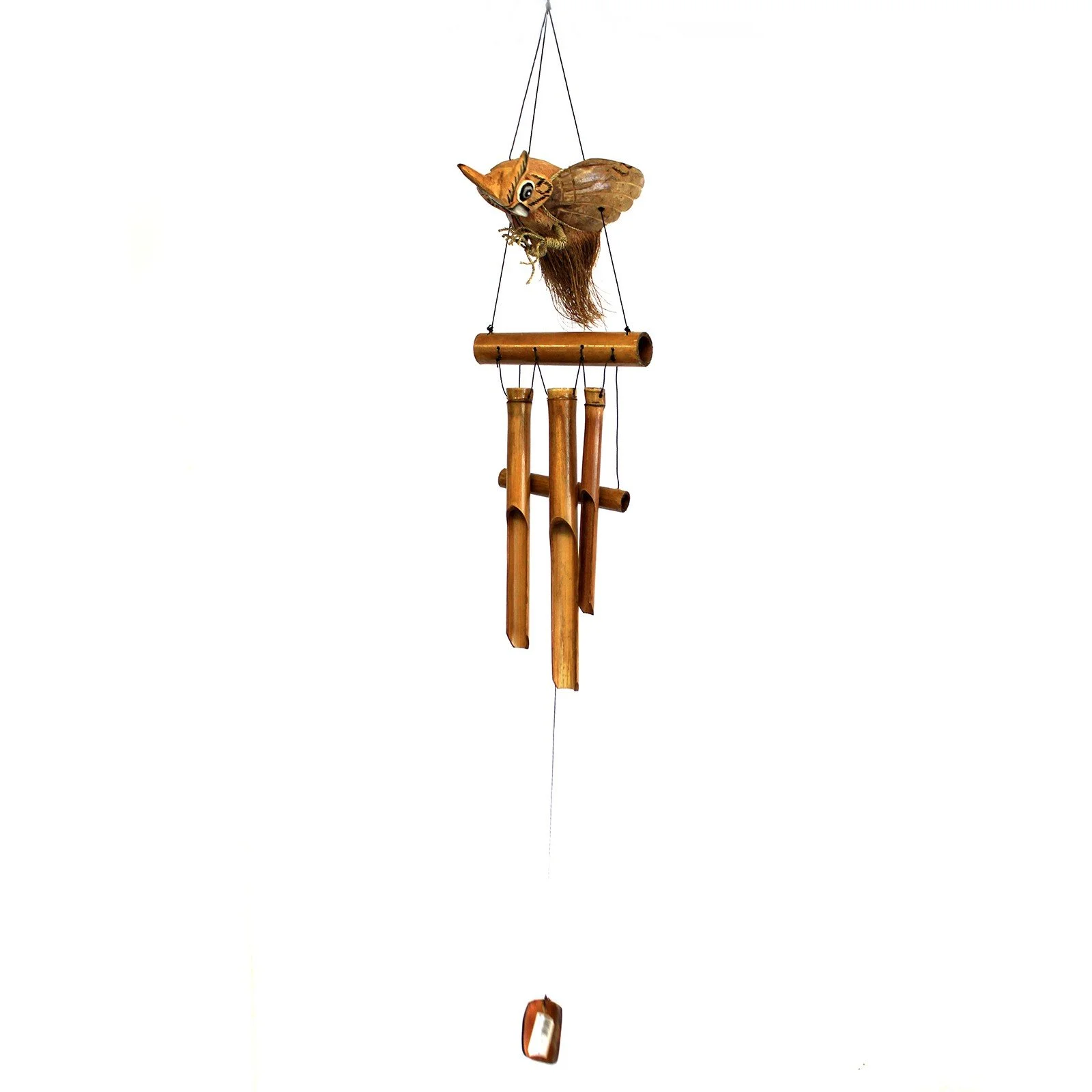 Coconut Owl Wind Chime Image 2.jpeg
