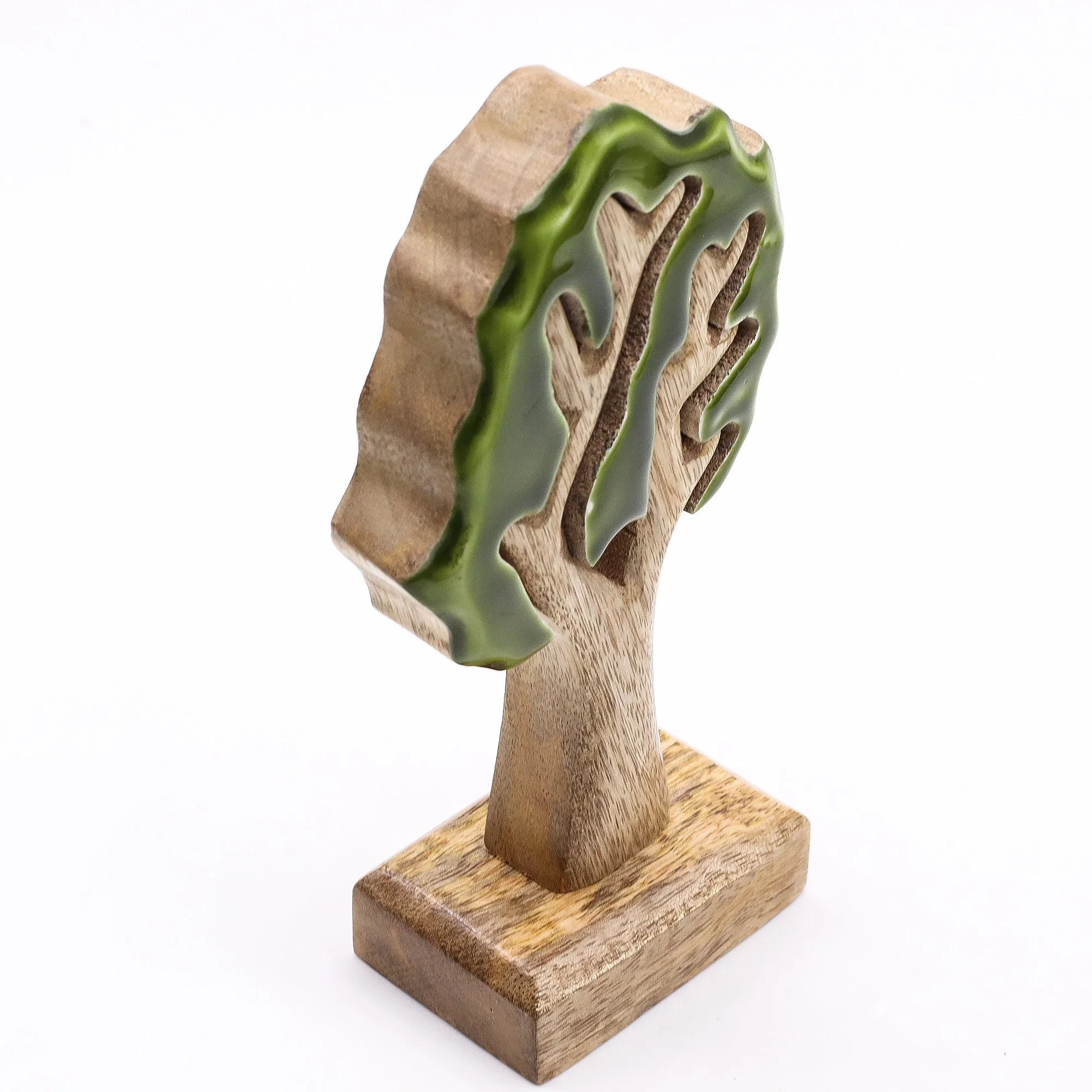 Single Tree 3D Wooden and Enamel Decoration Lost in the Forest Image 2.jpeg
