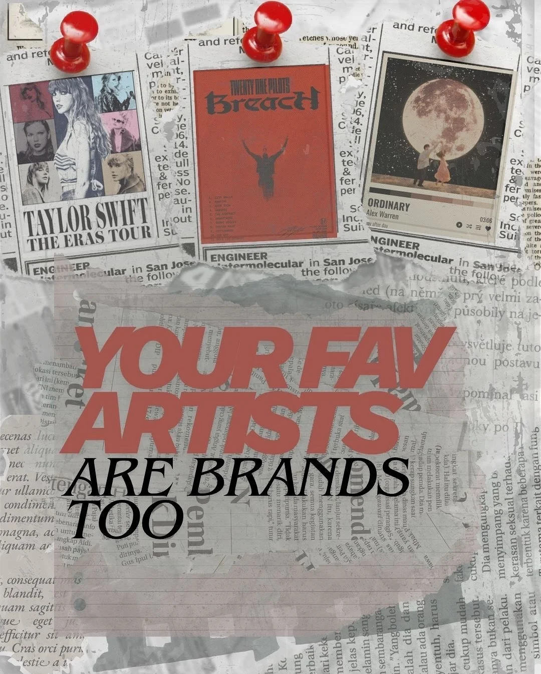 🎵 Your favorite band isn&rsquo;t just making music&mdash;they&rsquo;re building a brand. And that changes everything.

As Columbus creatives, we think &ldquo;brand&rdquo; is a dirty word. But Twenty One Pilots, Taylor Swift, and Alex Warren prove yo