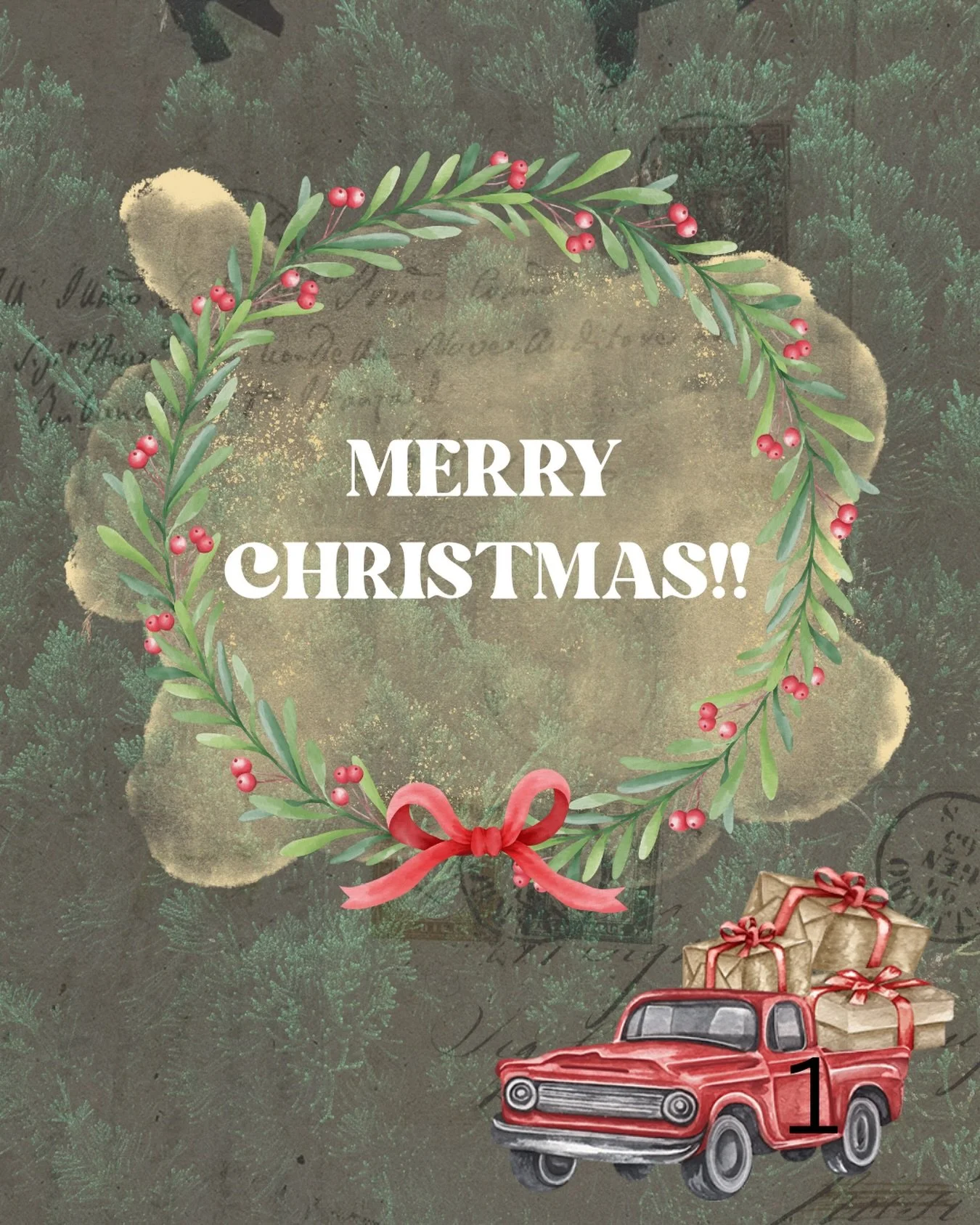 merry christmas friends!! we love you! ✨🎄❤️