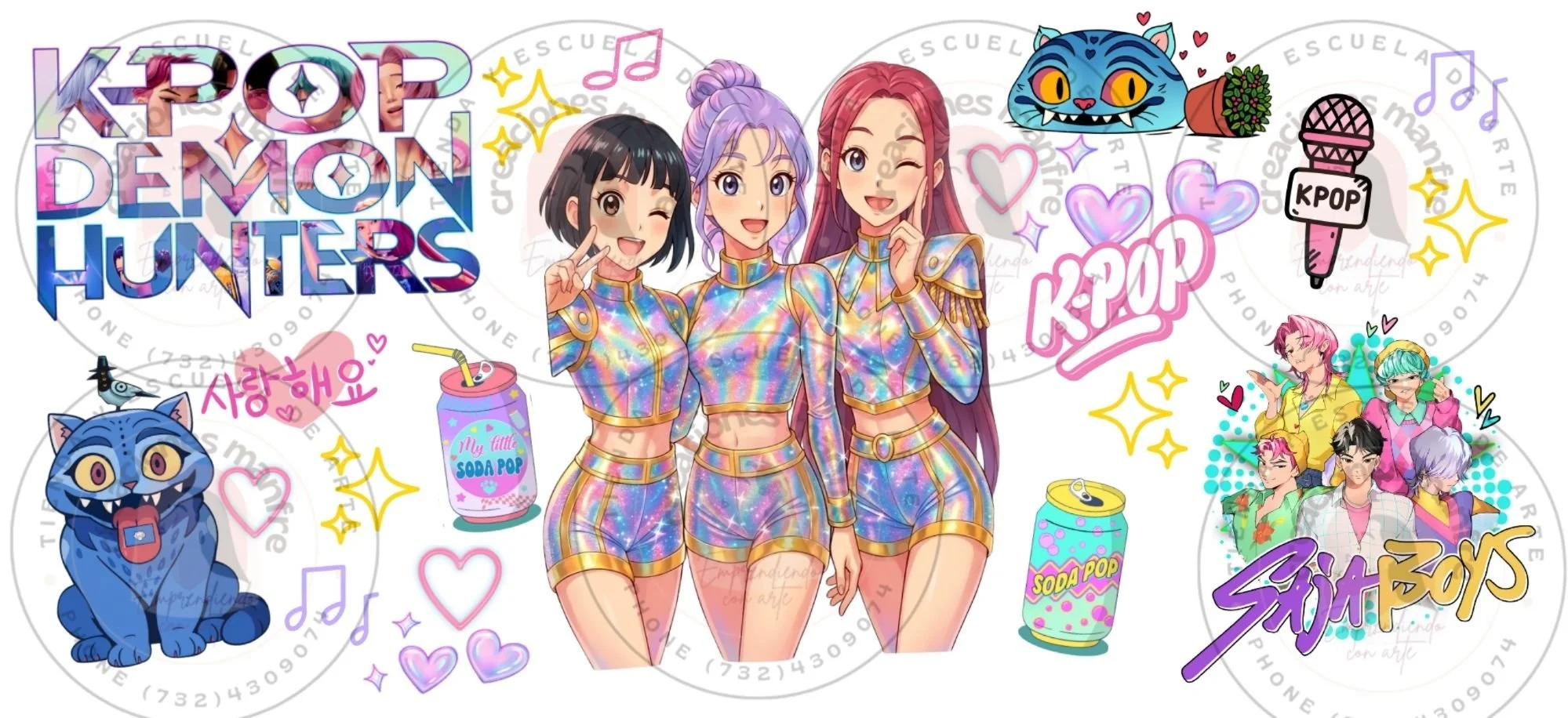 KPOP ANIME GIRLS