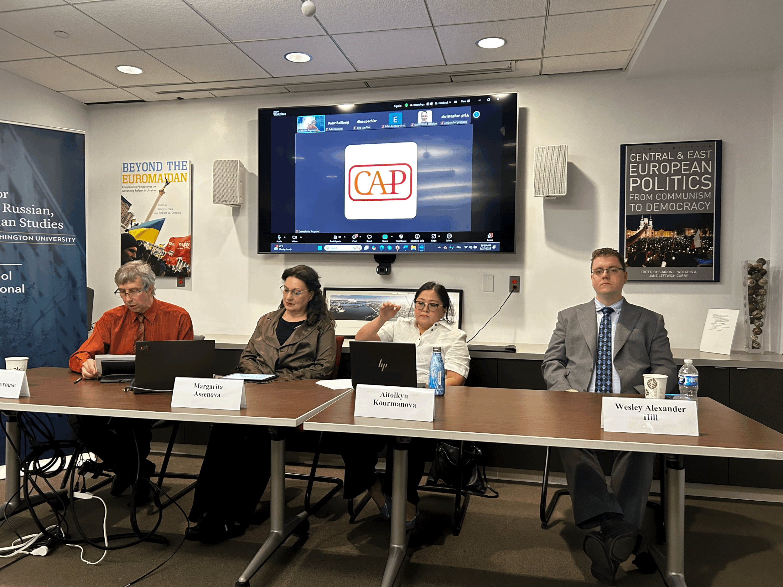 Regional Cooperation in Central Asia Amid Global Shifts was discussed at the GWU Central Asia Program