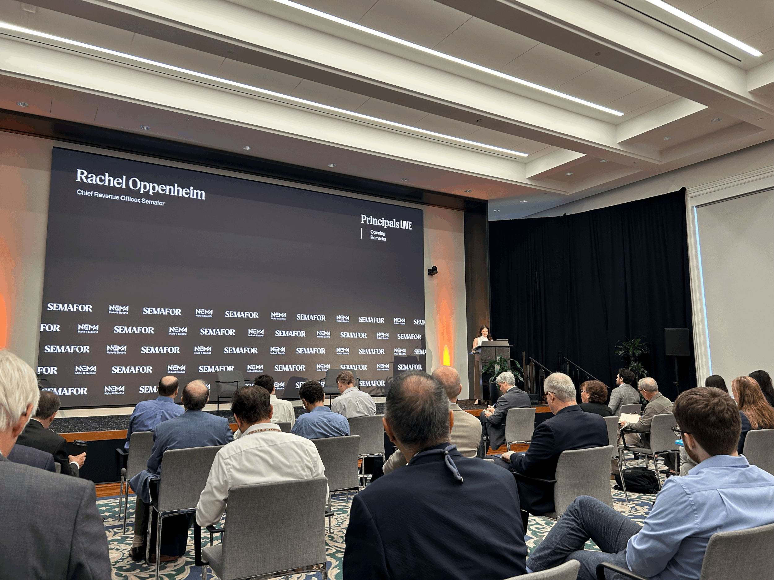 Principals Live: Powering Our AI Future event at the Semafor