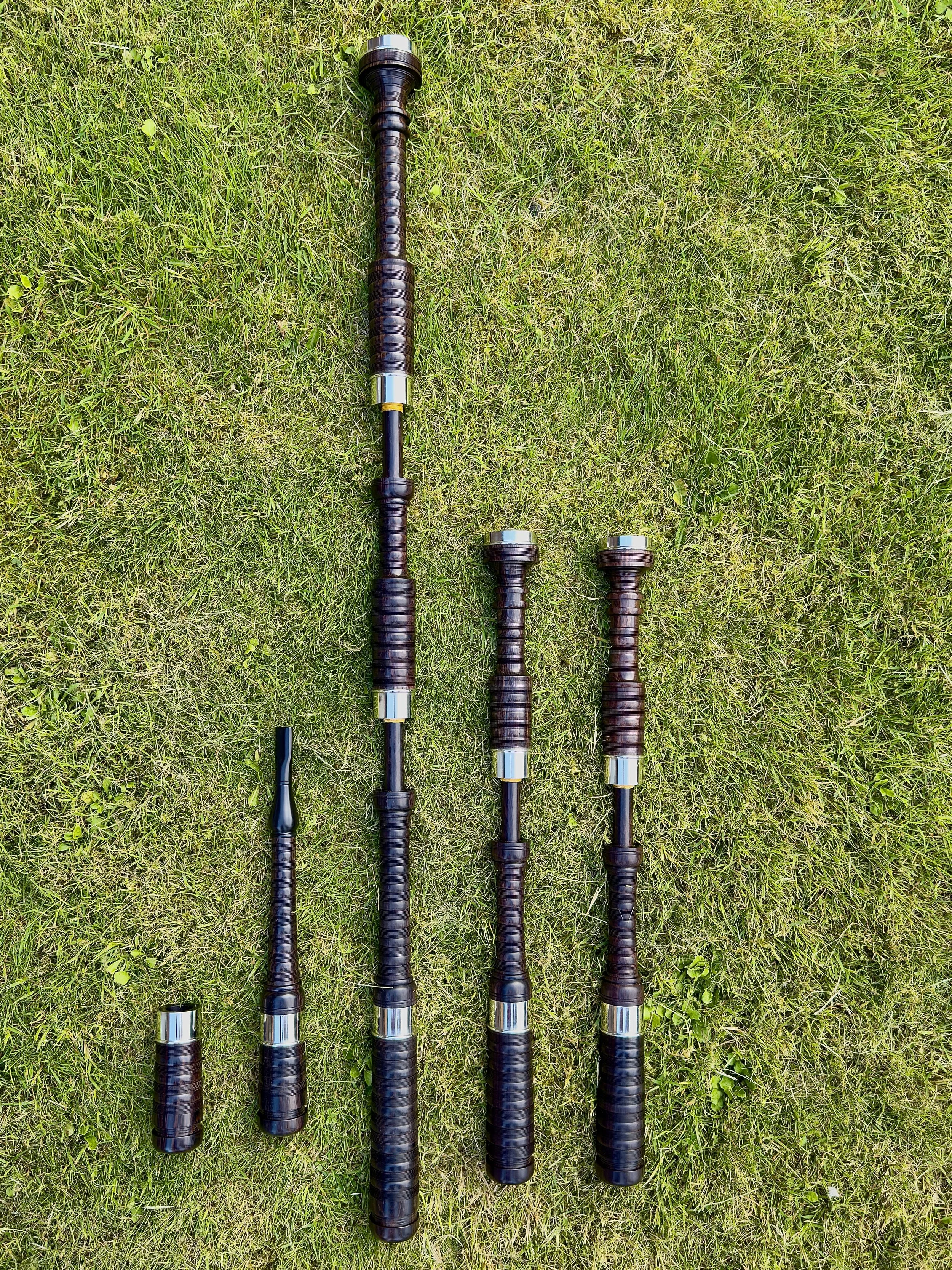 Blackwood set with plain nickel ferrules