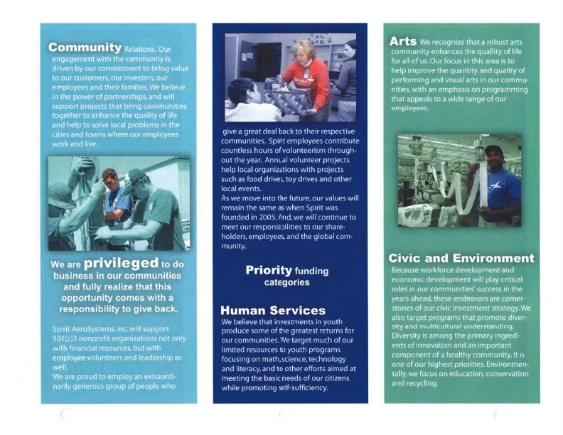 Spirit AeroSystems - Brochure Design