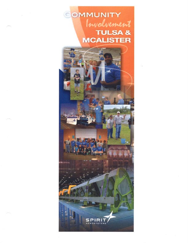 Spirit AeroSystems - 6ft display piece