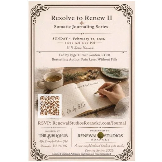 Our first journaling event with Page was a hit! If you weren't able to come out, she's doing another session on Sunday, February 22nd.

RSVP now before spots fill up!