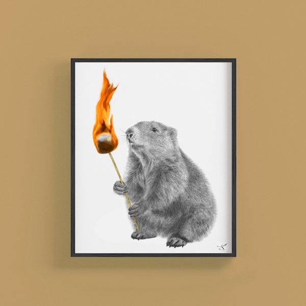 Ramona Joy Woodchuck Portrait Study.jpg