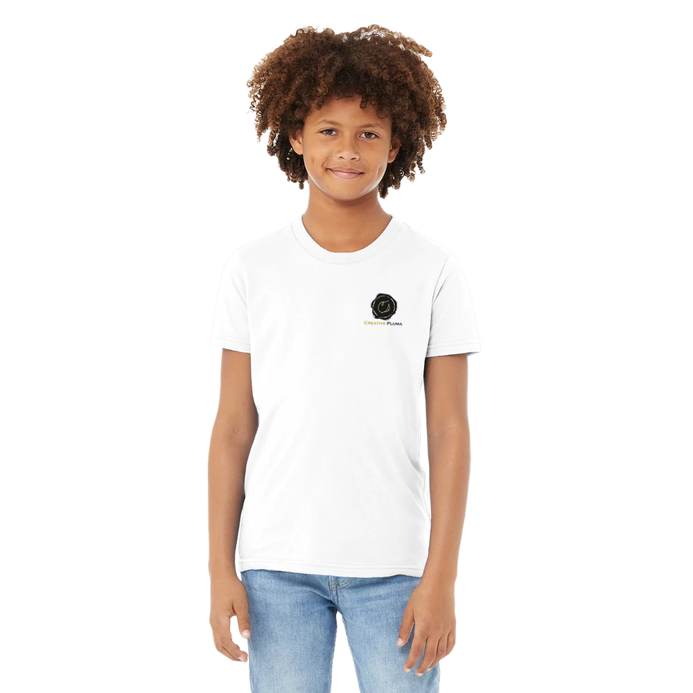 Creative Pluma Kids T-Shirt – Comfortable Crew Neck with Logo Seal