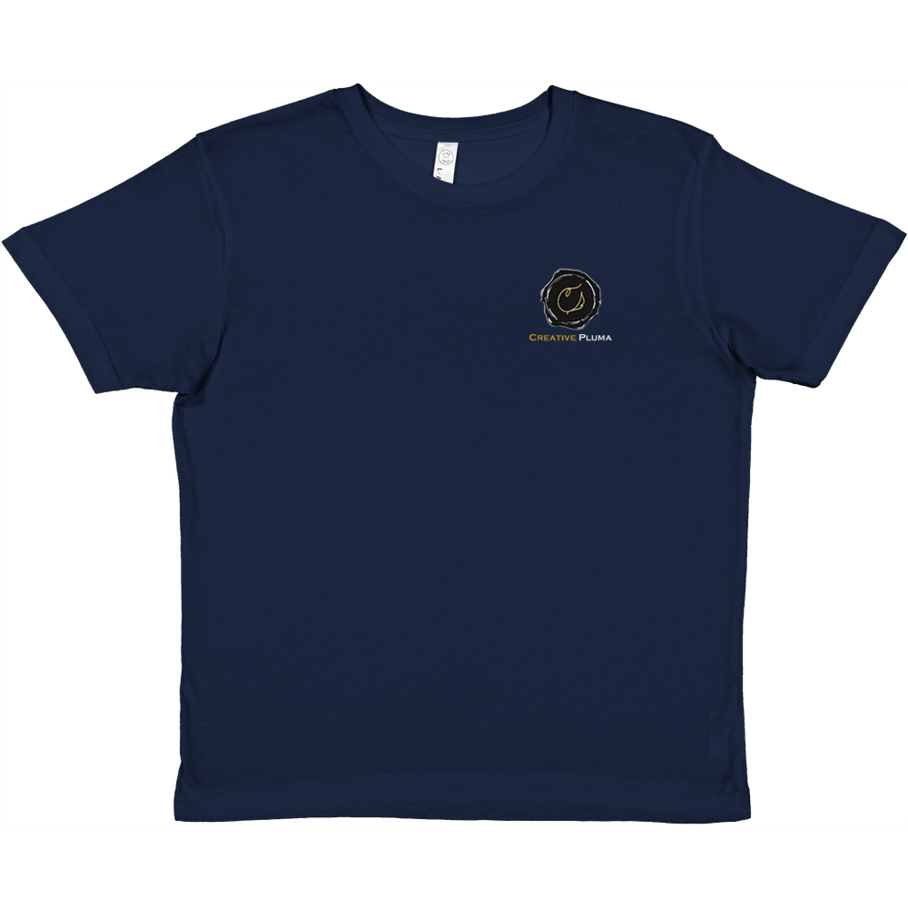Creative Pluma Kids T-Shirt – Comfortable Crew Neck with Logo Seal