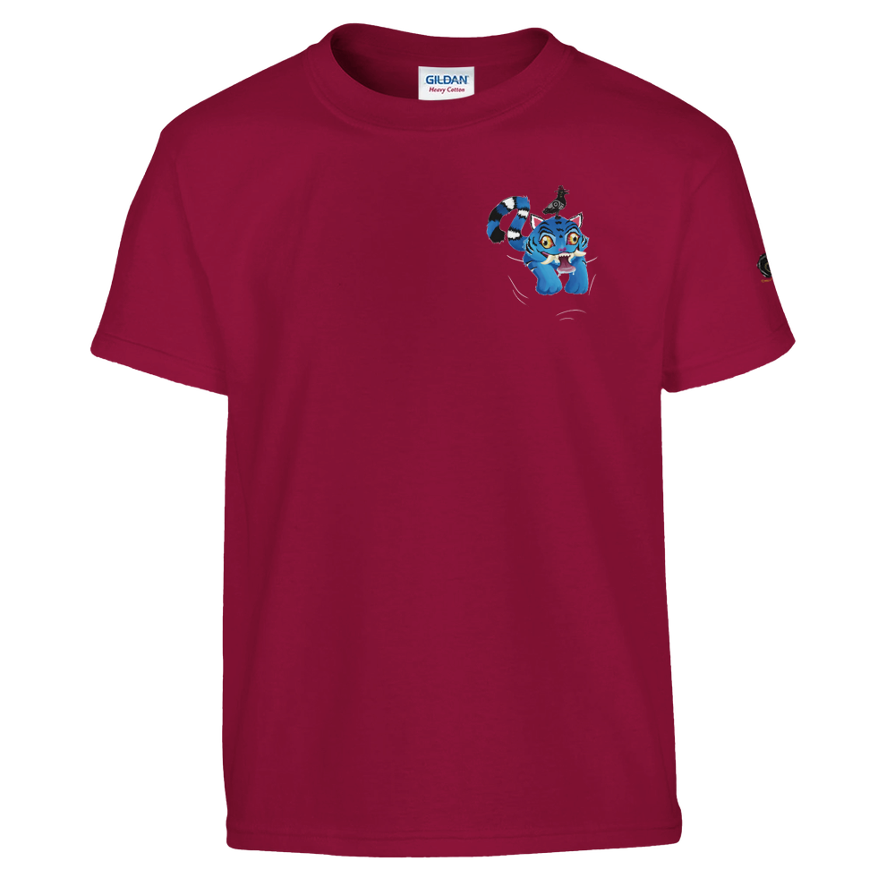 Blue Tiger and Sassy Sidekick Kids Unisex Tee