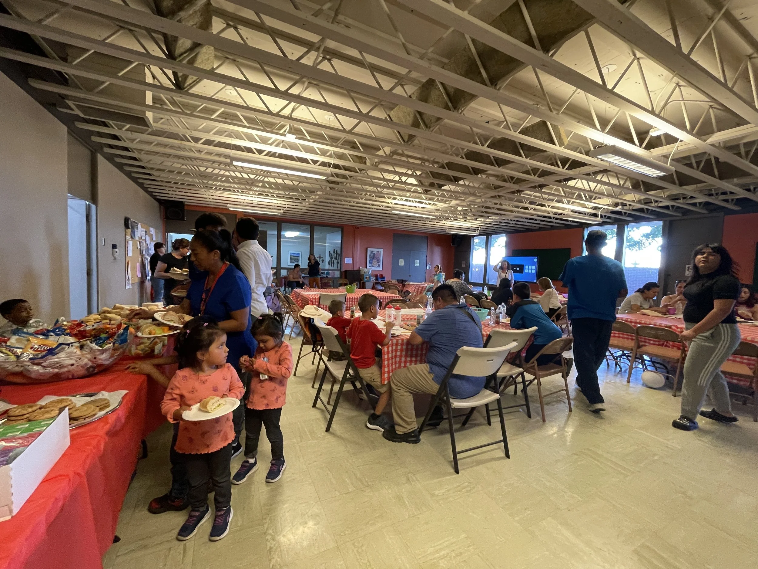 Presbyterian Vaccine Class - September WINGS hosted a vaccine class (at St. Timothy's Church) with the facilitation of Presbyterian Community Health. The class covered vaccine basics and access, including Covid and flu vaccine information and childr