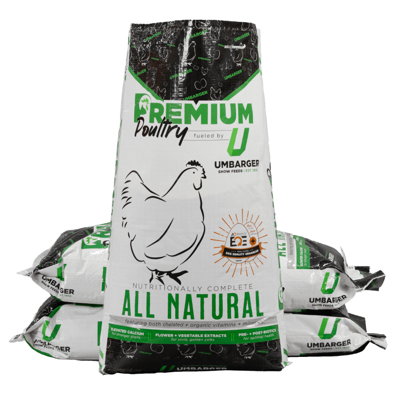 Premium 16% layer crumble designed to support production, strong shells, vivid yolks, and optimal flock health.