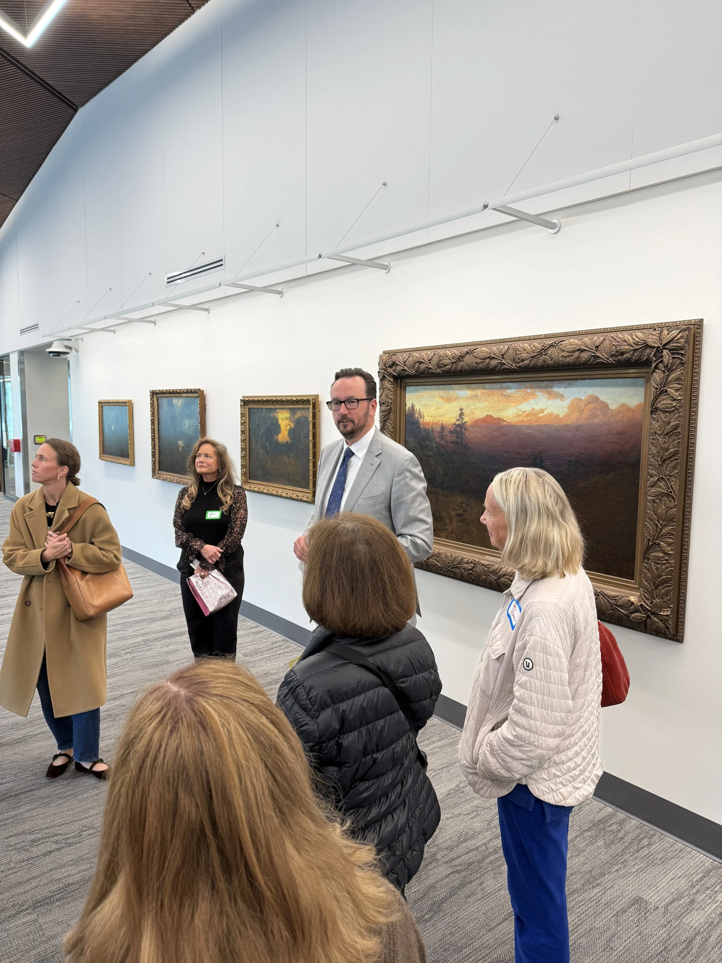 Tour of the Art Gallery wall in the Center for Student Success with Jonathan Eldridge