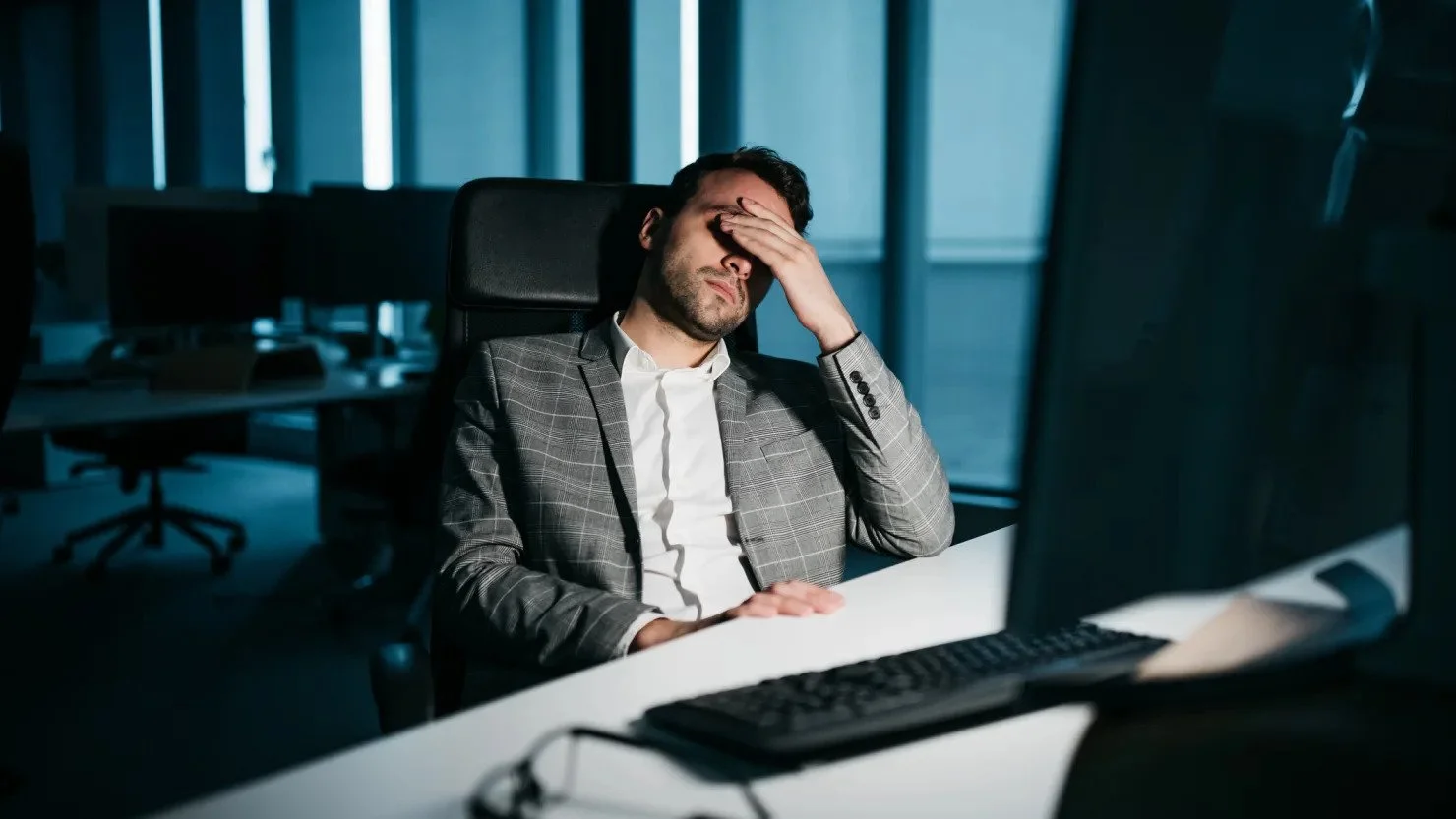 Executives are burning out, just like their employees—and they don’t know how to handle it, management experts say
