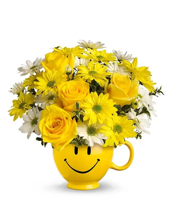 Be Happy® Bouquet with Roses