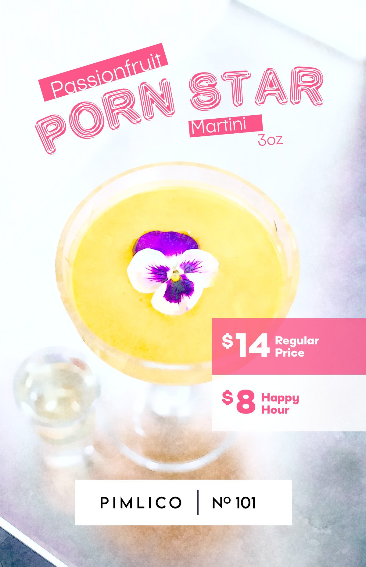 Passionfruit Porn Star Martini