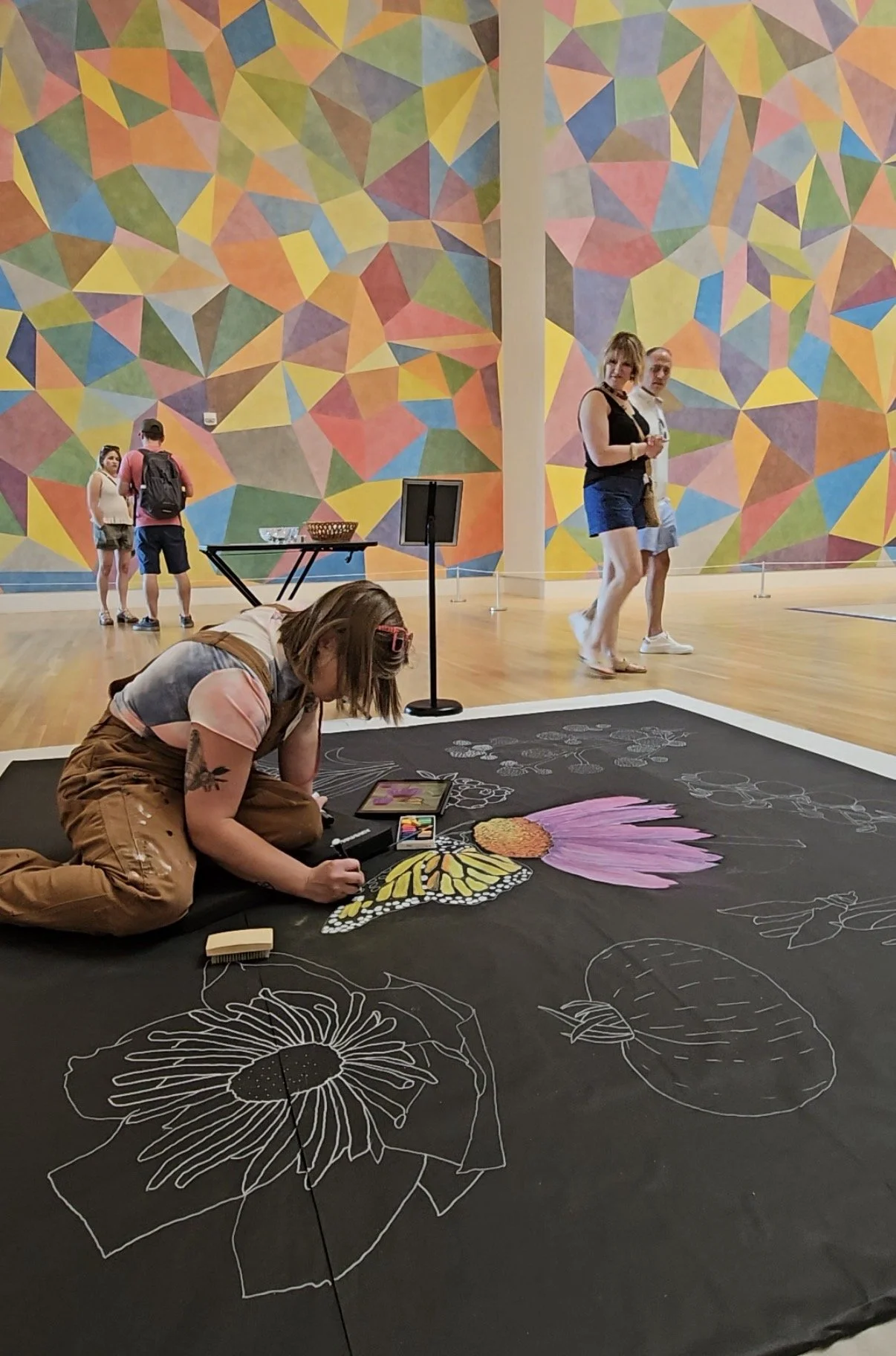 Chalk Painting at Newfields