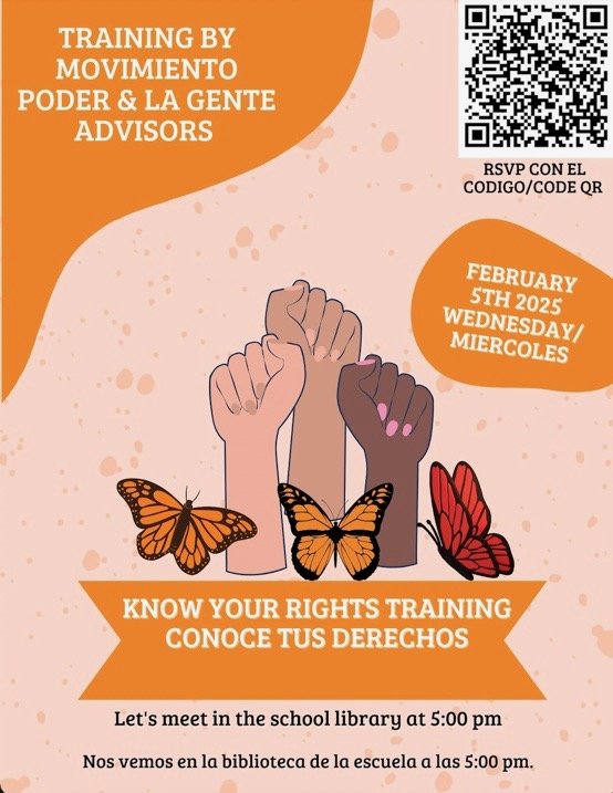 Know Your Rights Training/Conoce Tus Derechos