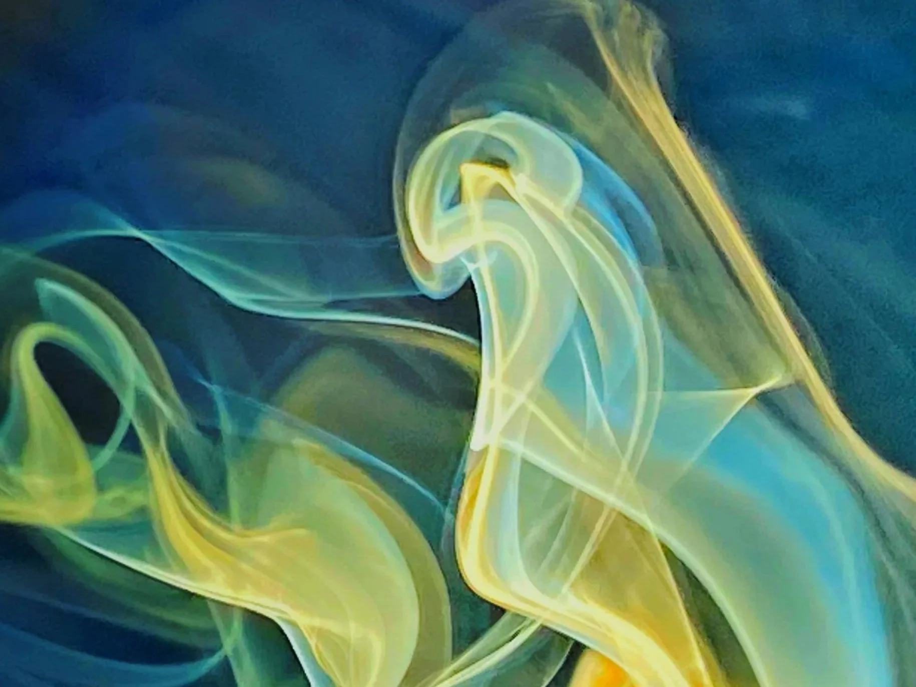 dynamic swirls like fire to symbolize the uniqueness and fluidity of building strong dynamic teams