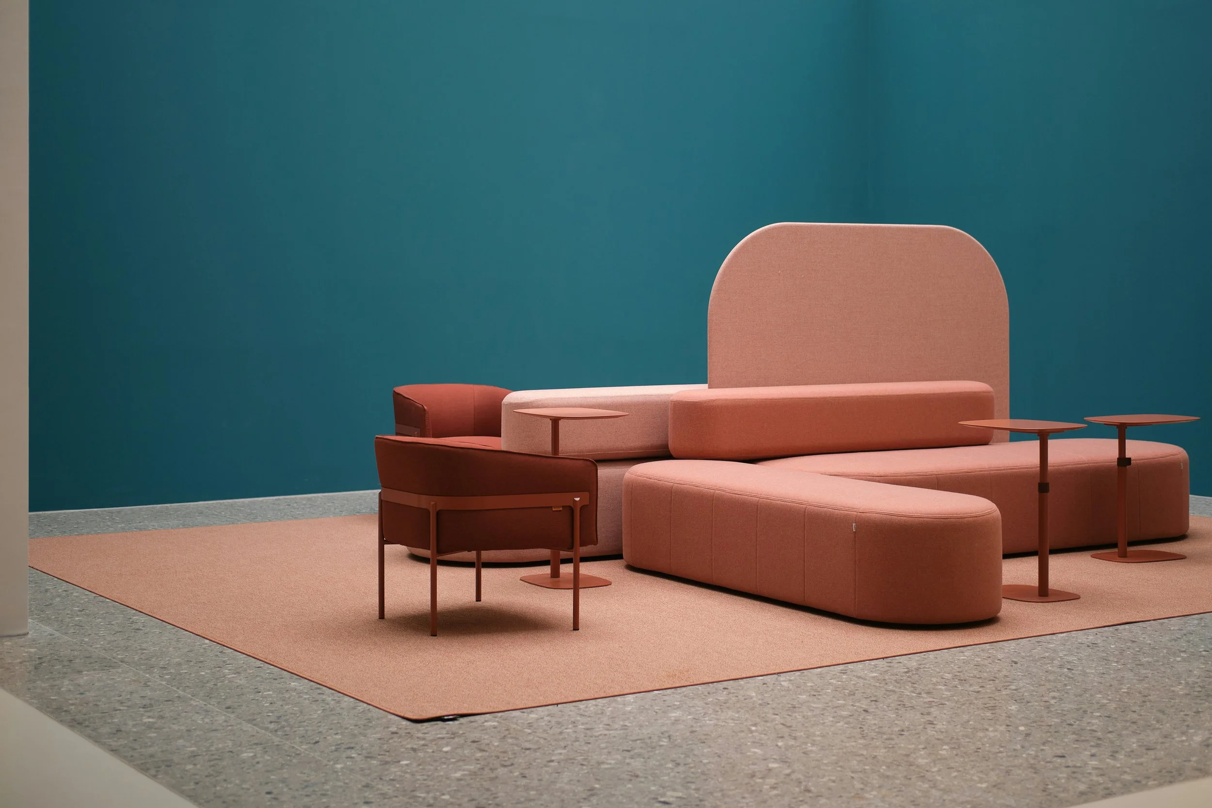 Minimal clean office space that still is fun with color to help communicate that our goal is to help you navigate uncertainty with confidence and turn complexity into clear, manageable steps.