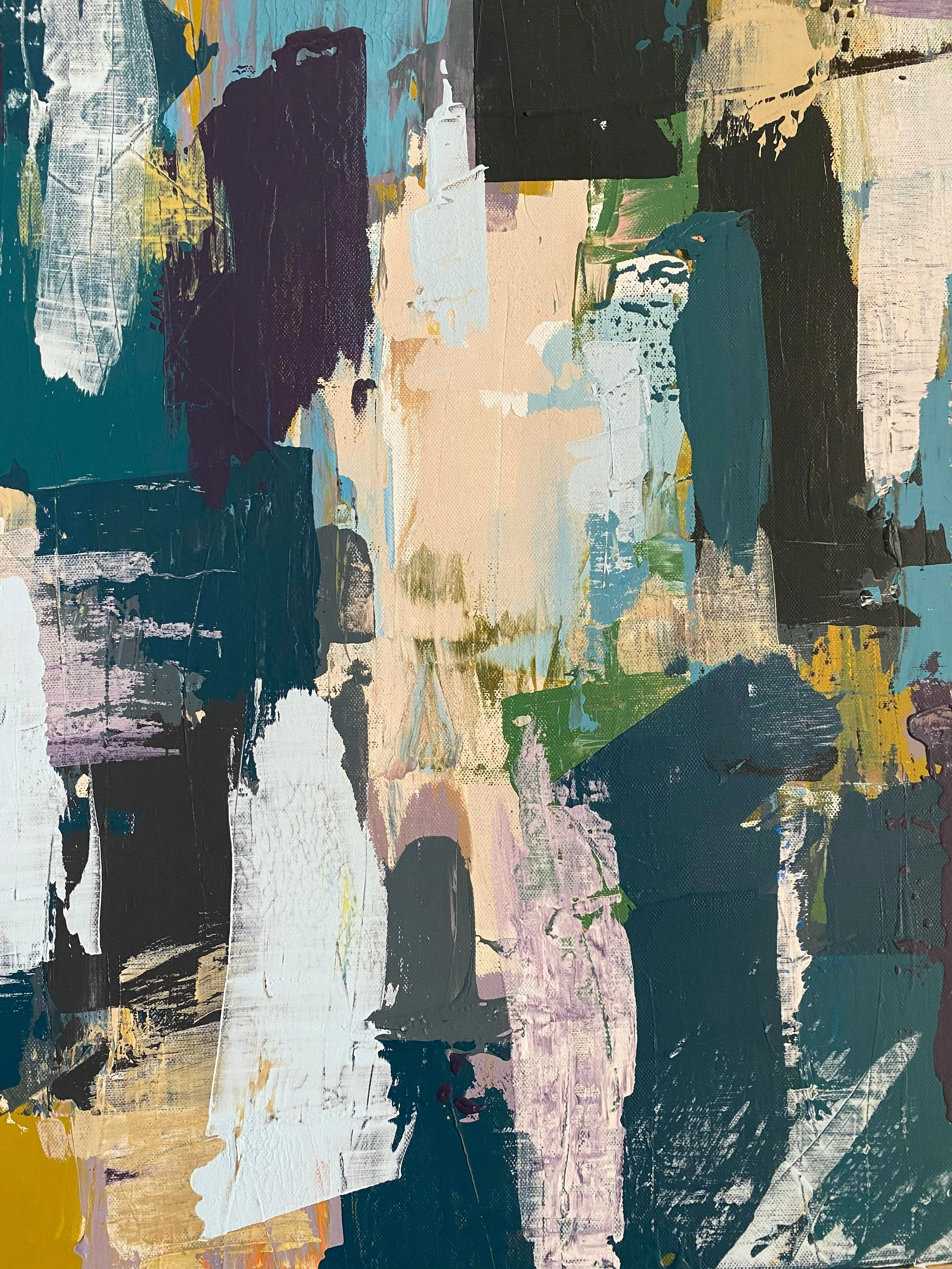 abstract art to symbolize authentic brand storytelling going beyond just well written copy and sleek design, but an overflow into purposeful business practices