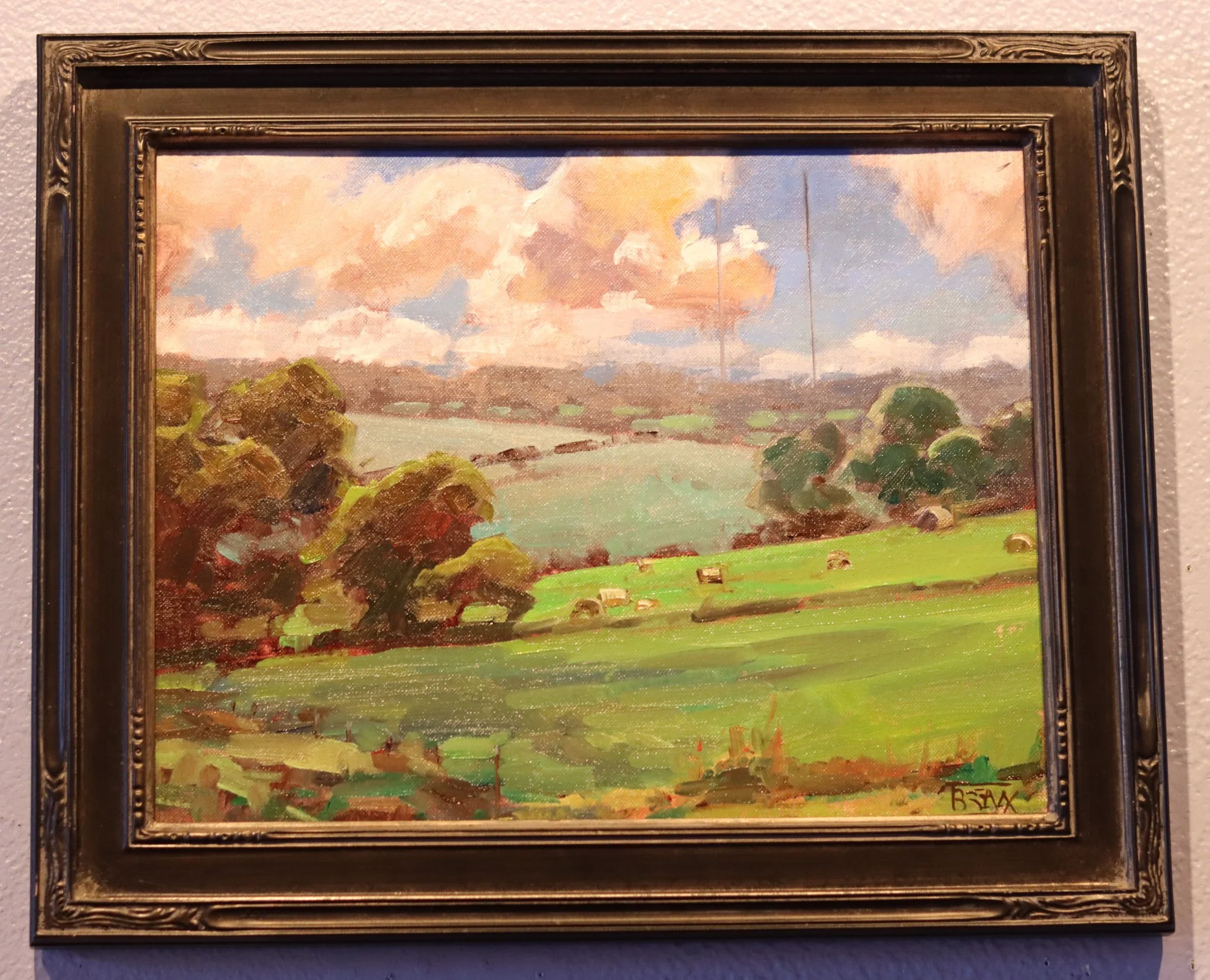 Tim Breaux "Selmore July Vista" Plein Air