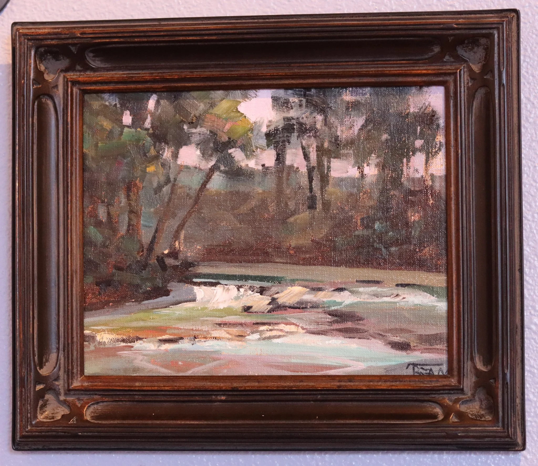 Tim Breaux "Kayak Park" Plein Air