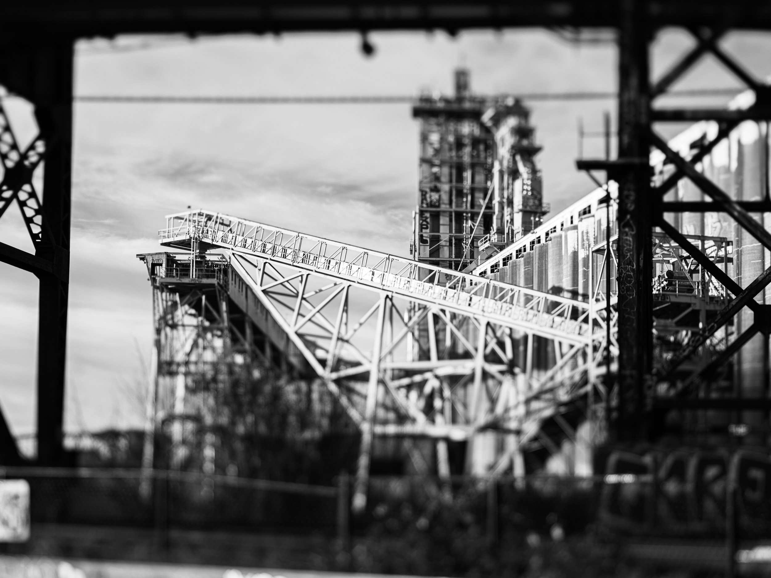 Closed Grain Terminal 
Portland, Oregon, USA. 2025