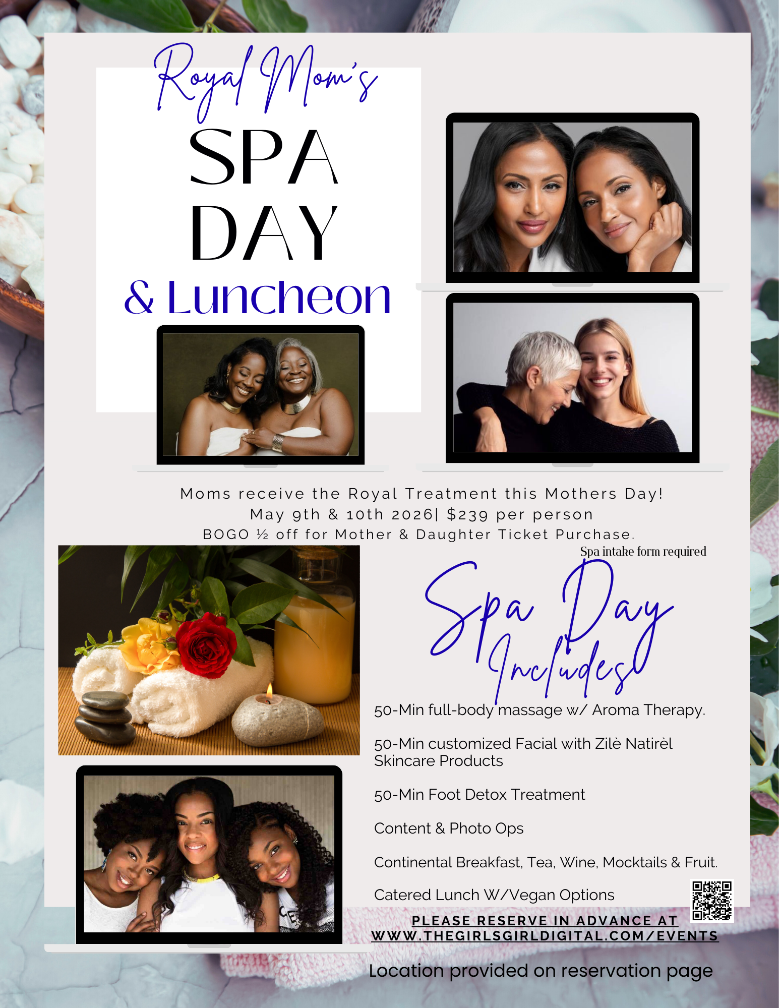 Royal Moms Spa Day & Luncheon