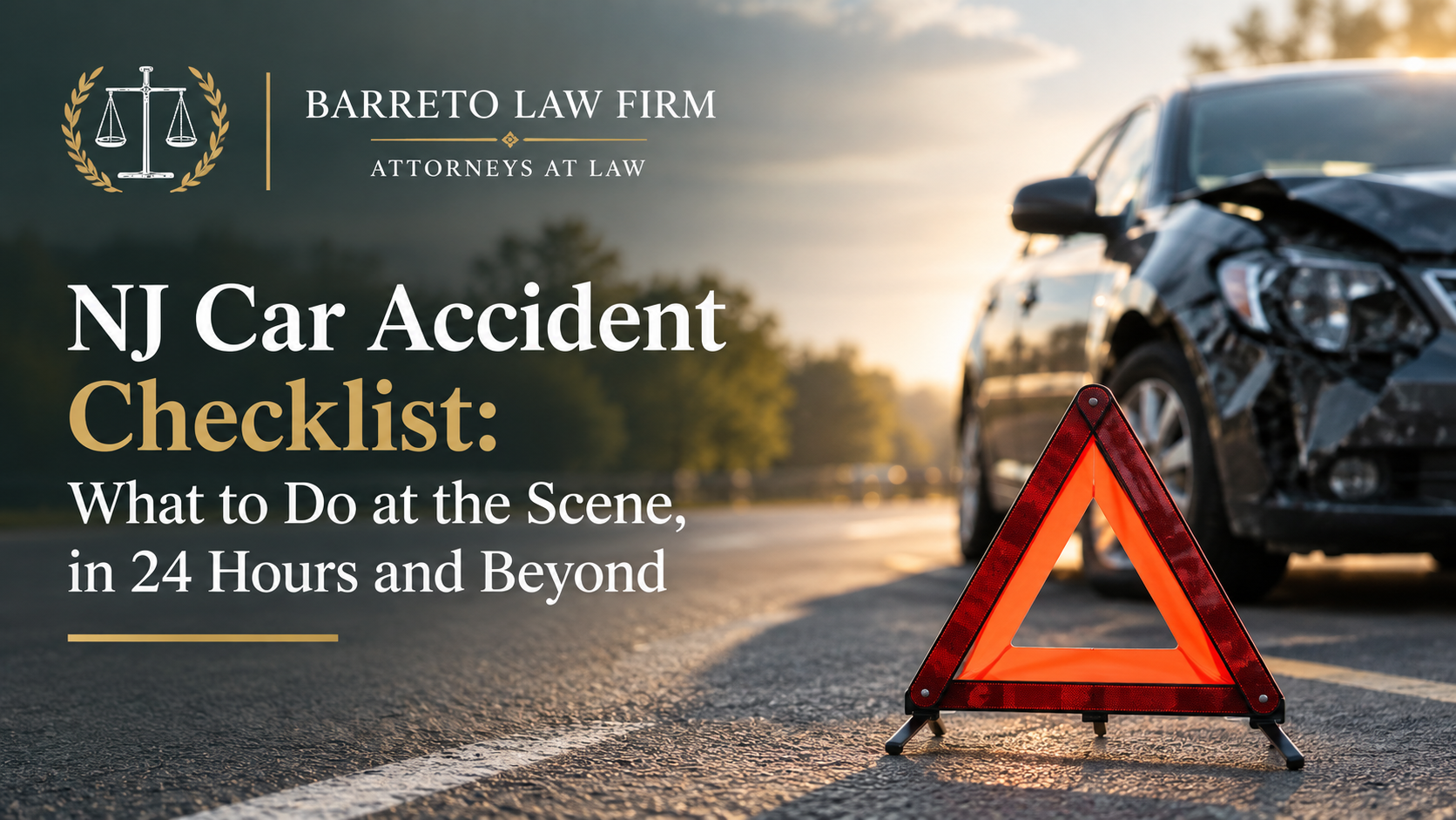 NJ Car Accident Checklist: What to Do at the Scene, in 24 Hours and Beyond
