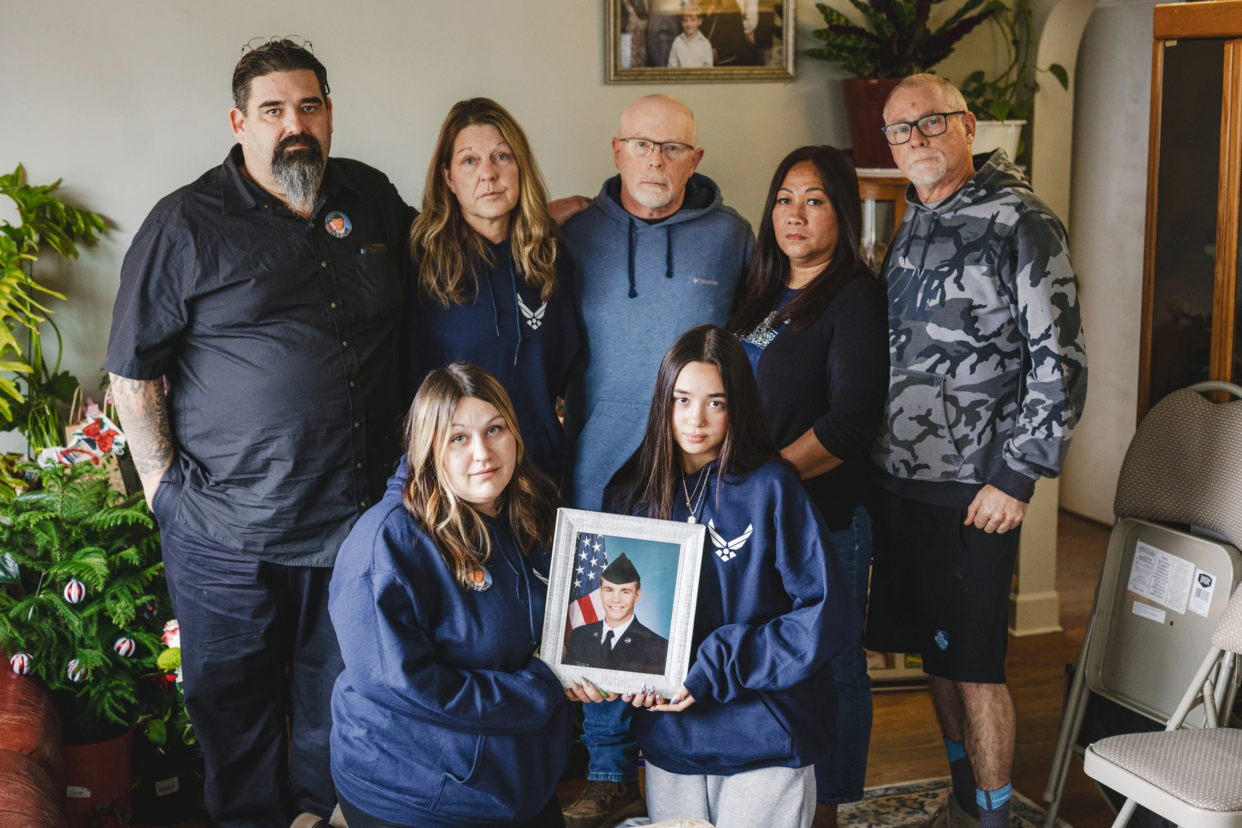 BOSTON GLOBE: Pittsfield airman ‘was the glue’ that kept his family, friends close, relatives say