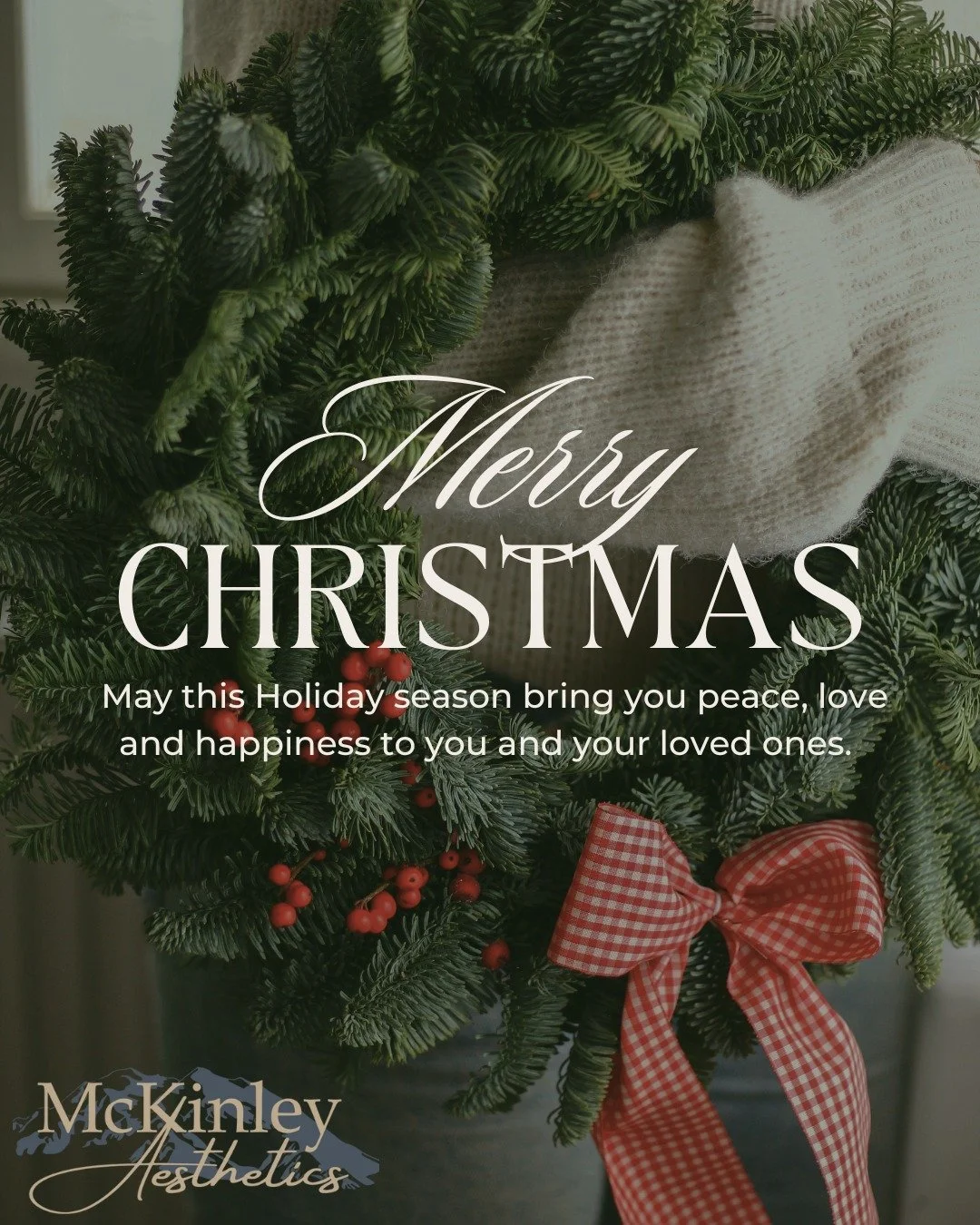 From our clinic to you and your family, Merry Christmas 🎄✨ Thank you to all our lovely clients! Here&rsquo;s to a bright and beautiful holiday season 🤍