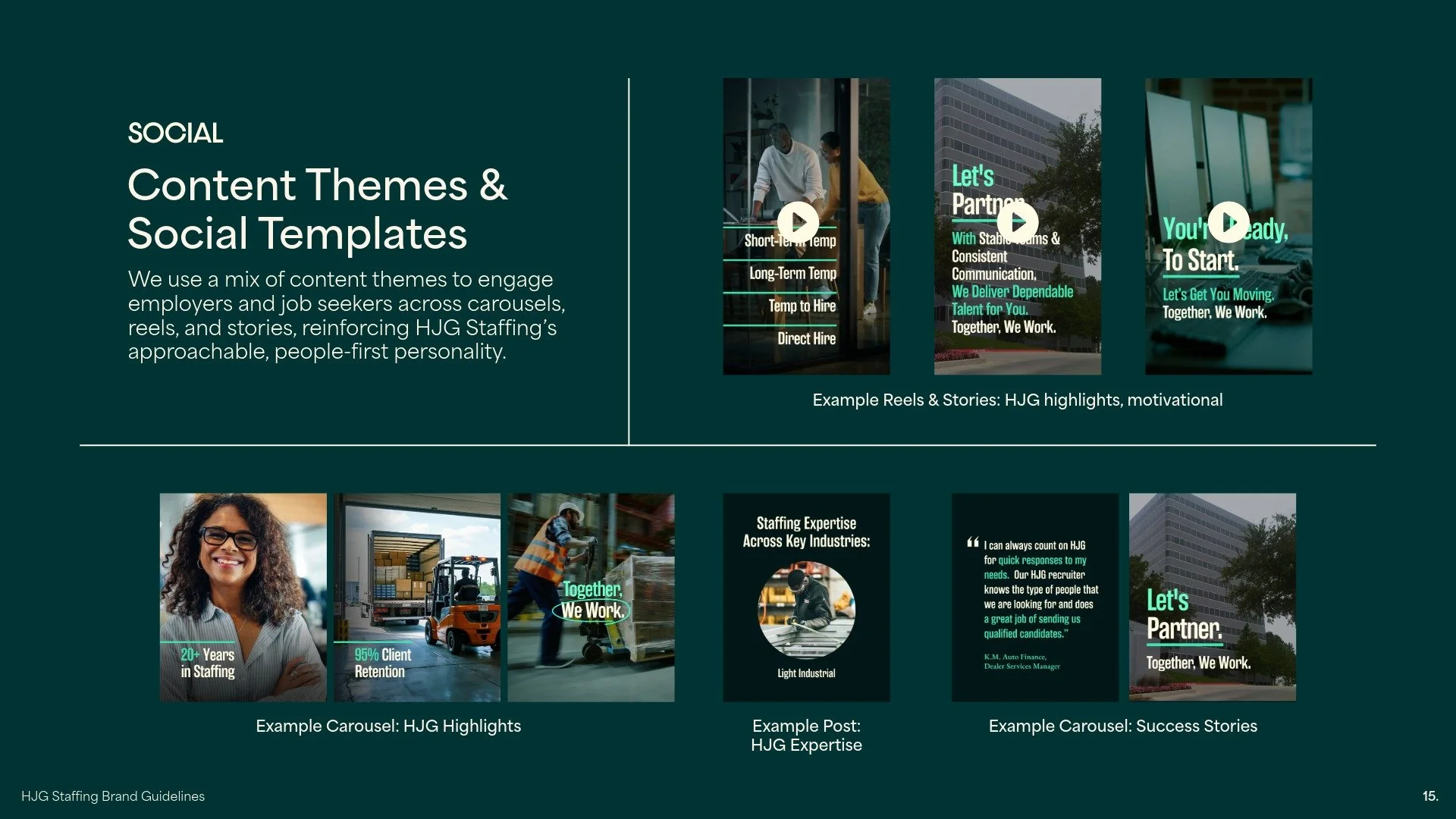 Social Content Themes Templates