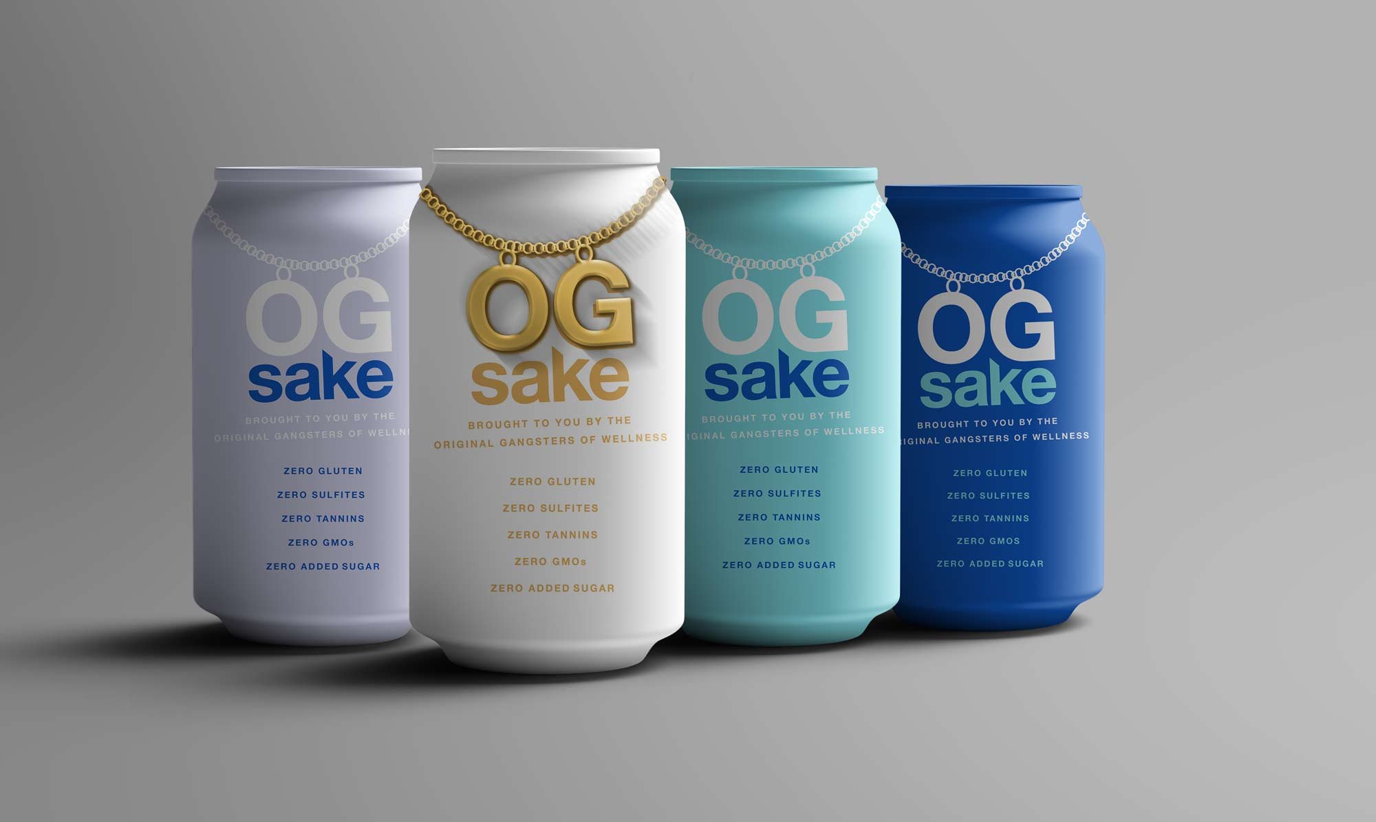 Round 1: Original Gangsta Gals. Modern, Clean, Nod to the Founders with a Special Edition Can for Launch.