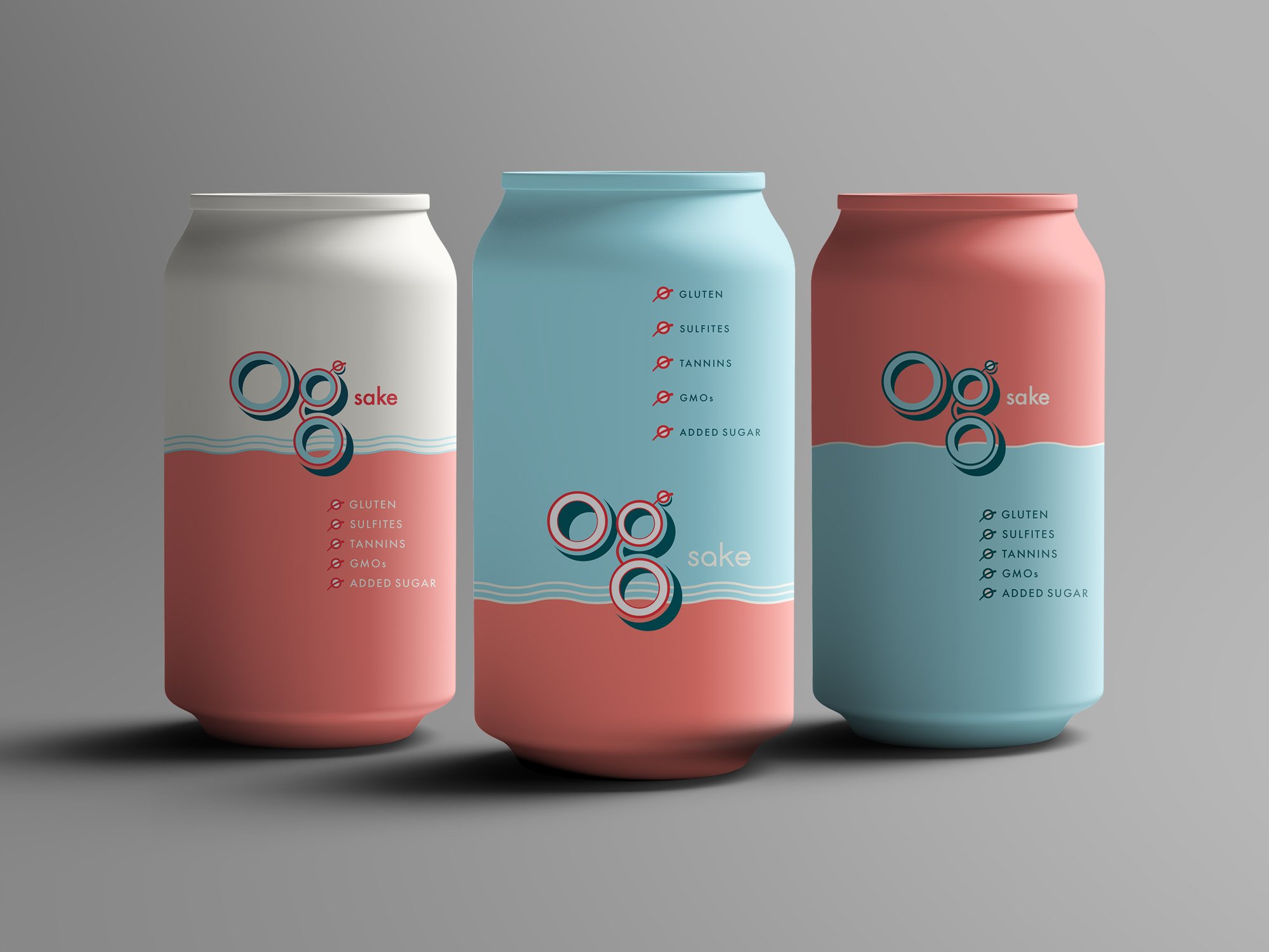Round 1: On a Boat. Nod to Spirit and Occasion for Sake. For Round 2, Client Direction was to lean more girly.