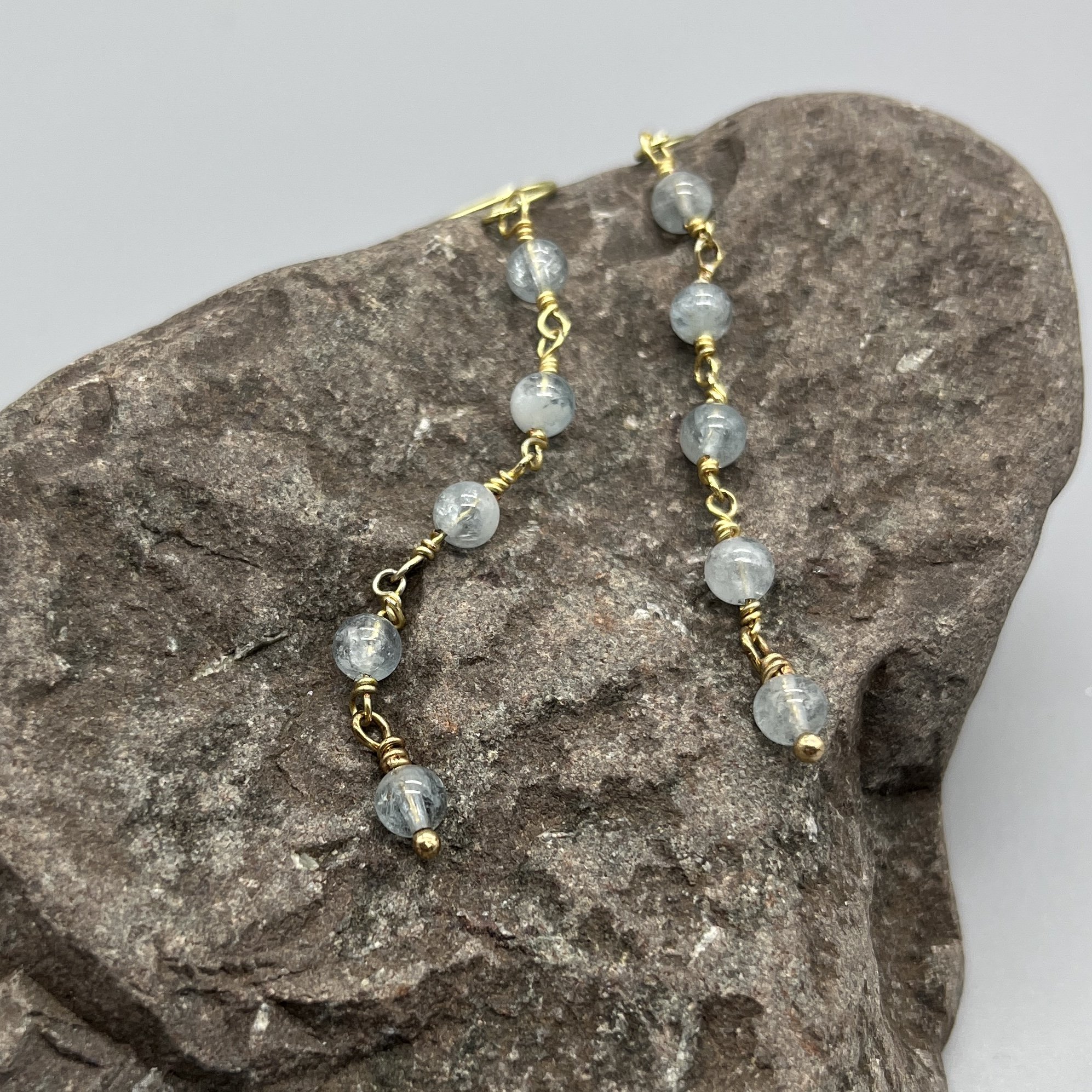 Aquamarine Dangle Earrings