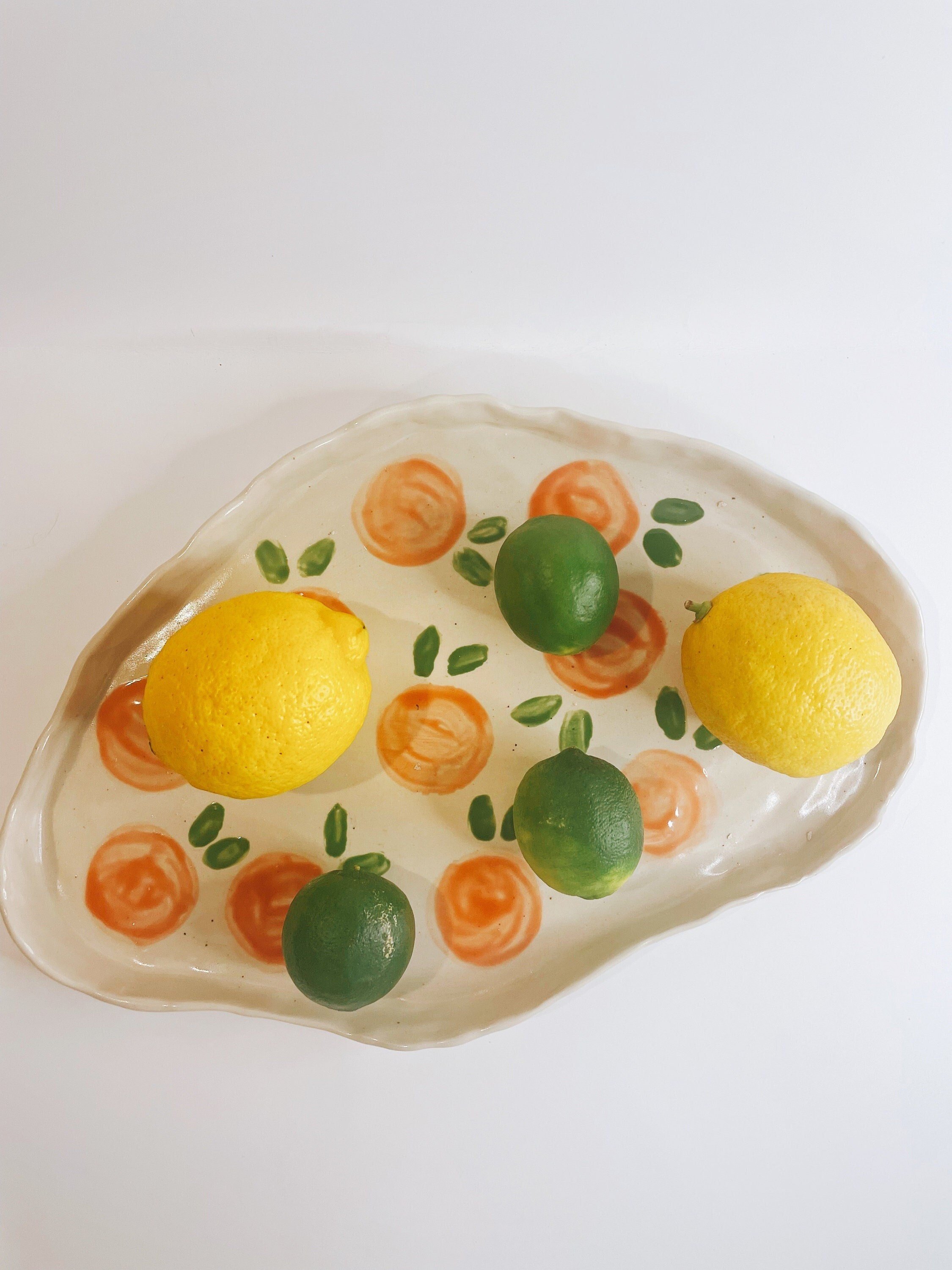 Freeform Fruit Plate