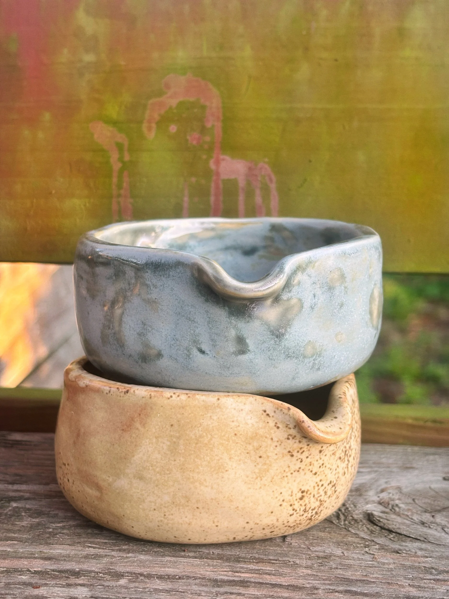 SALTSTONE & OATMEAL Matcha Sets