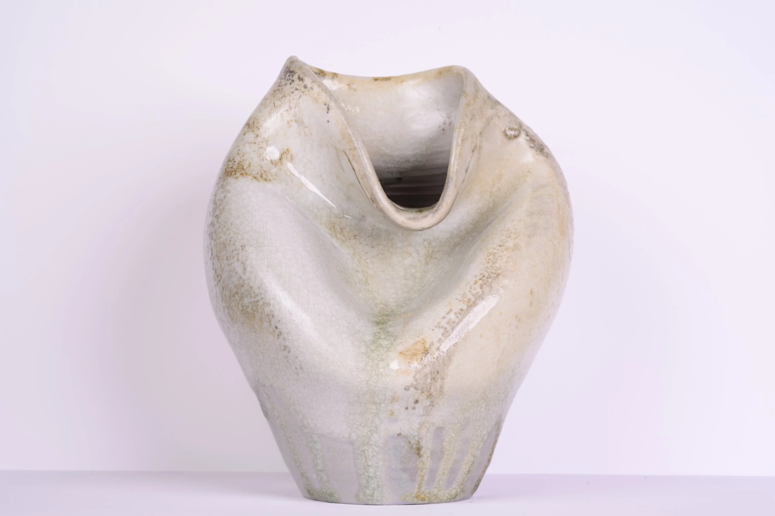 Wood Fired Altered Vase