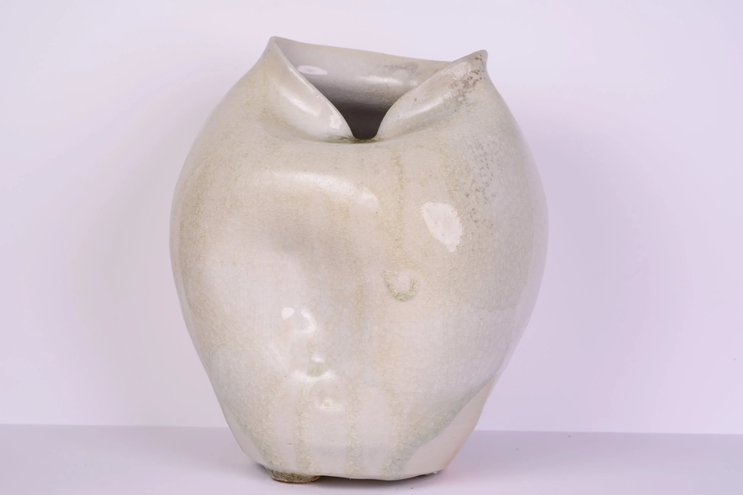 Wood Fired Altered Vase