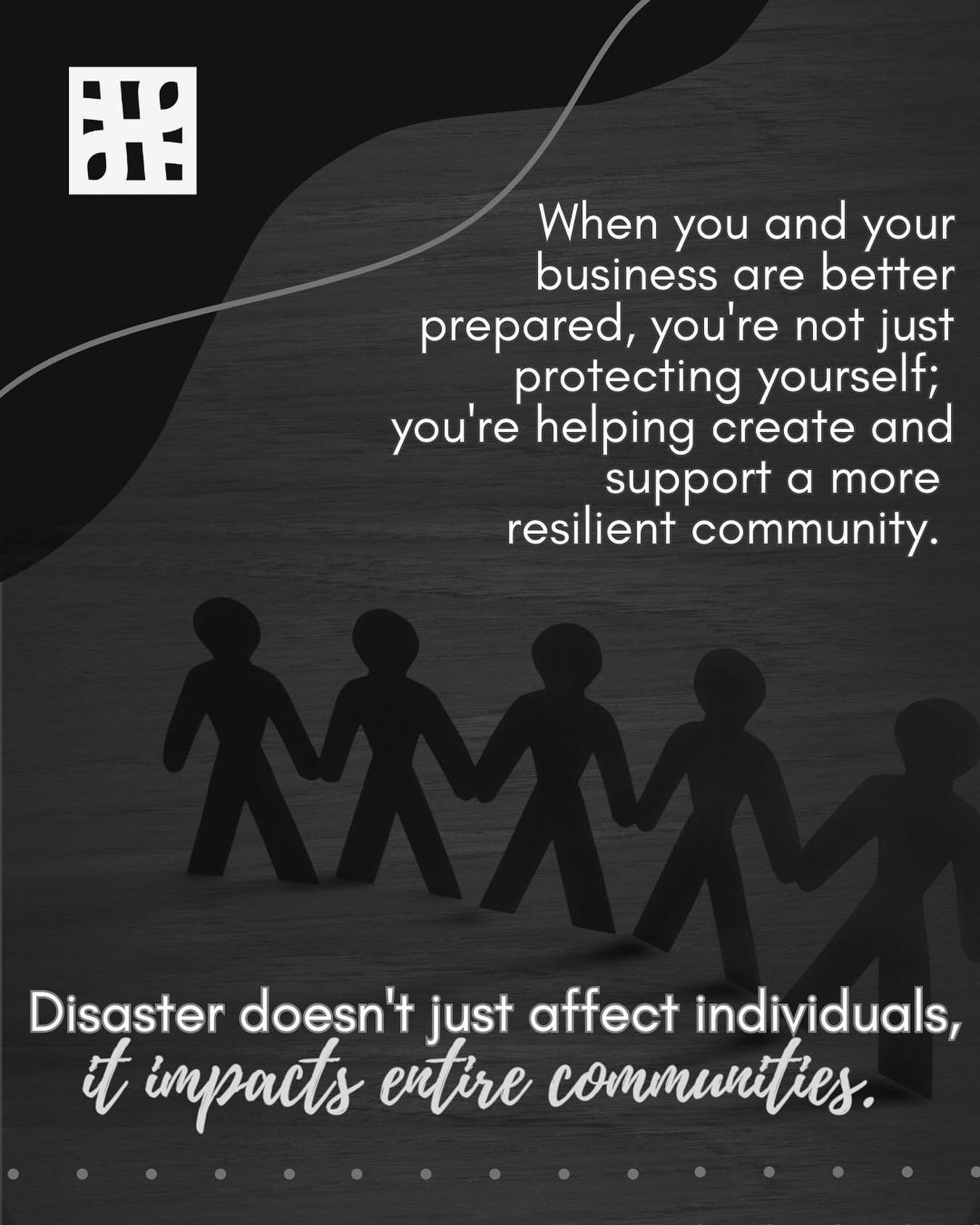 Why does community resilience matter?

Prepared neighbors can be vital to those in need near them. This includes families and individuals with medically fragile loved ones. 🏘 

Businesses with continuity plans in place are better equipped to keep go