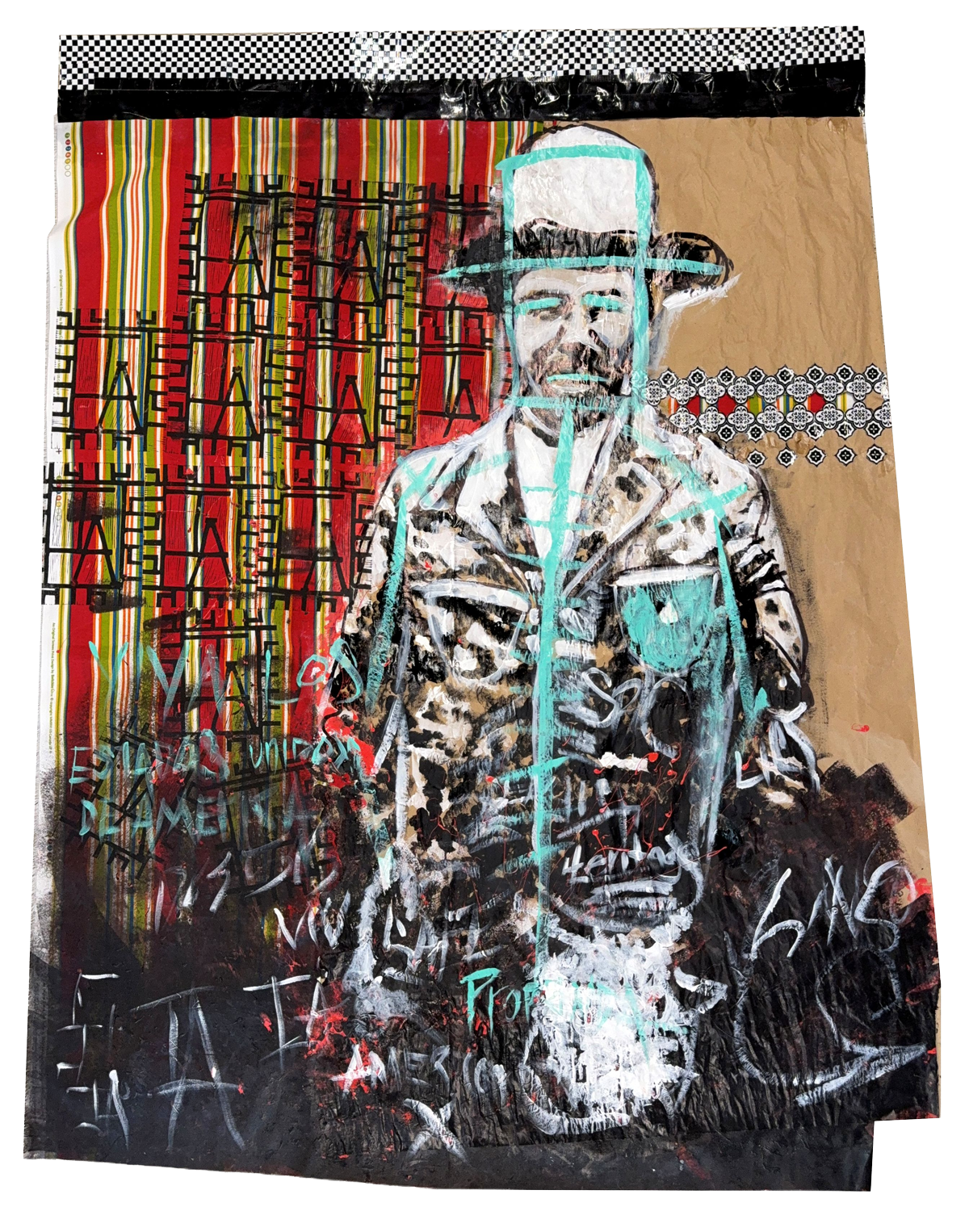 Seso Marentes artwork Colonized Cut You Out