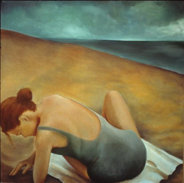 All Roads Lead to Here, 1995, Oil on canvas, by Tina Sotis