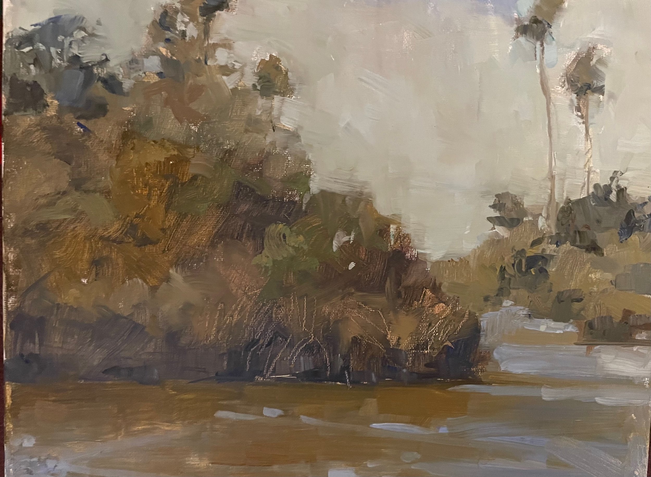 Bird Refuge - 8x10 Oil on Linen Panel