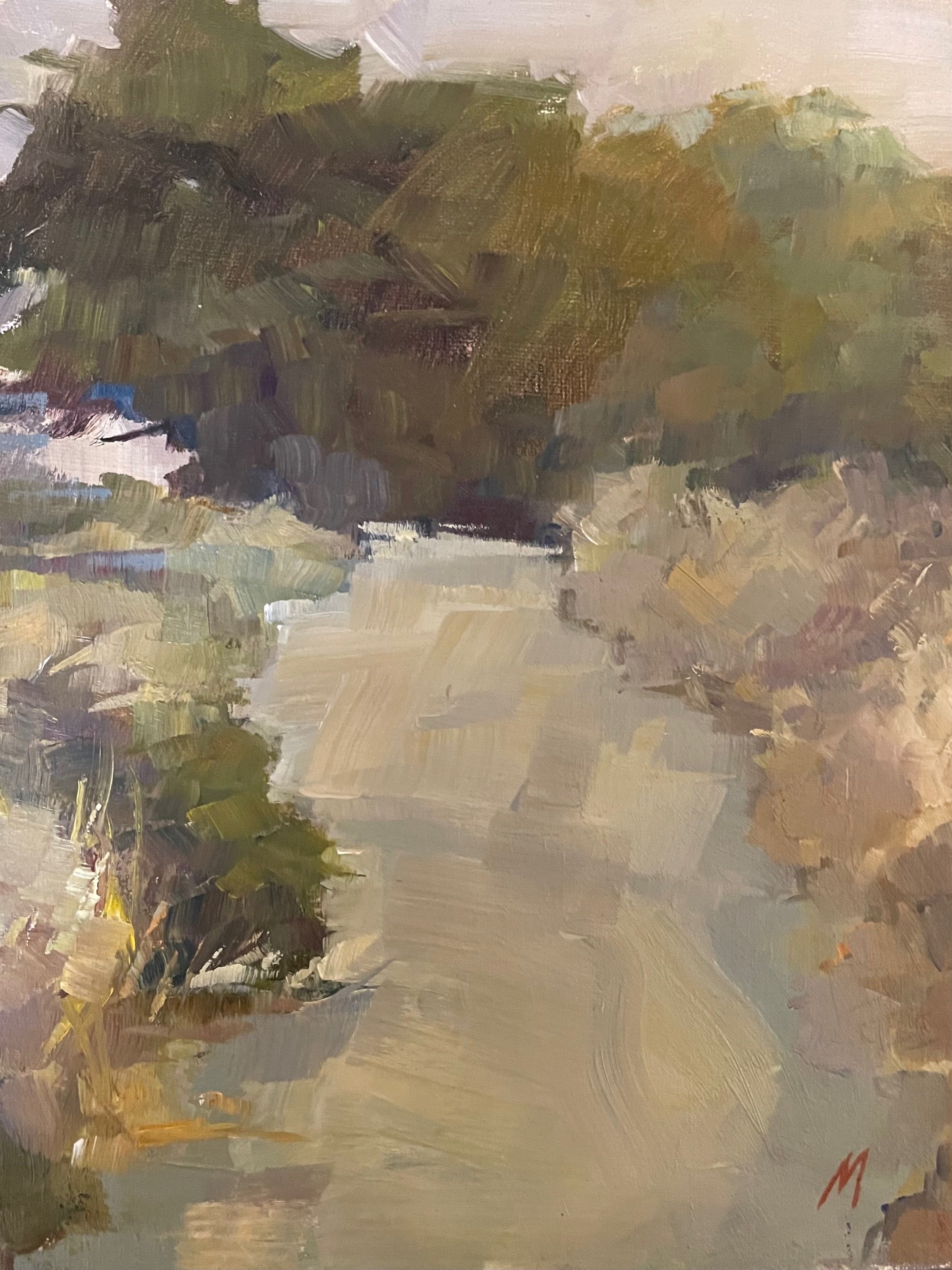 At Montaña de Oro - 8x10 Oil on Linen
