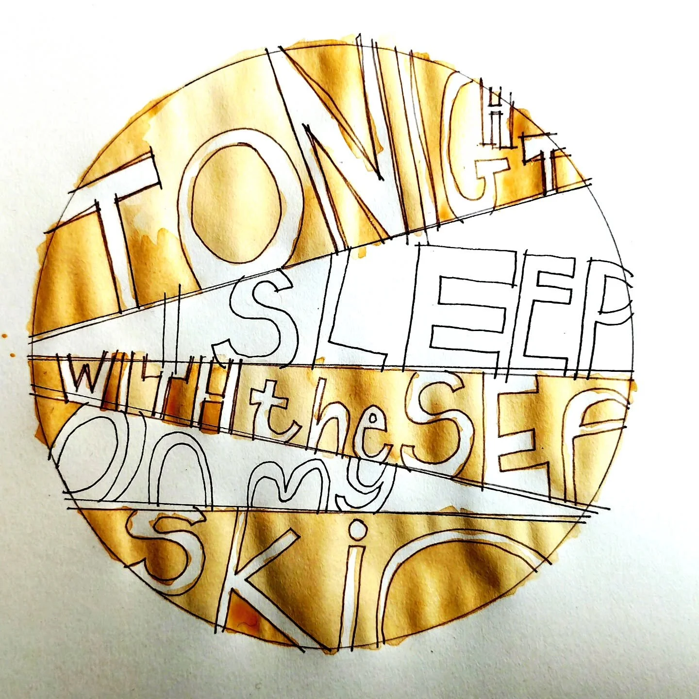 Tonight 
I sleep
With the sea
On my
Skin

#wordart
#seaswimming 
#wildswimming