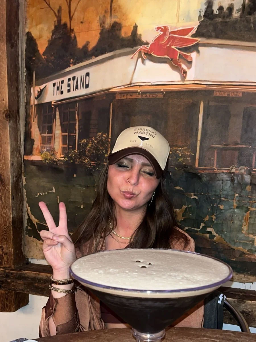 Finally found something as Extra as Me 
☕️🍸✌🏼

And thank you Jimmy 🖤

#colossal 
#esspressomartini 
#atinibitolder 
#outwiththegirls❤️