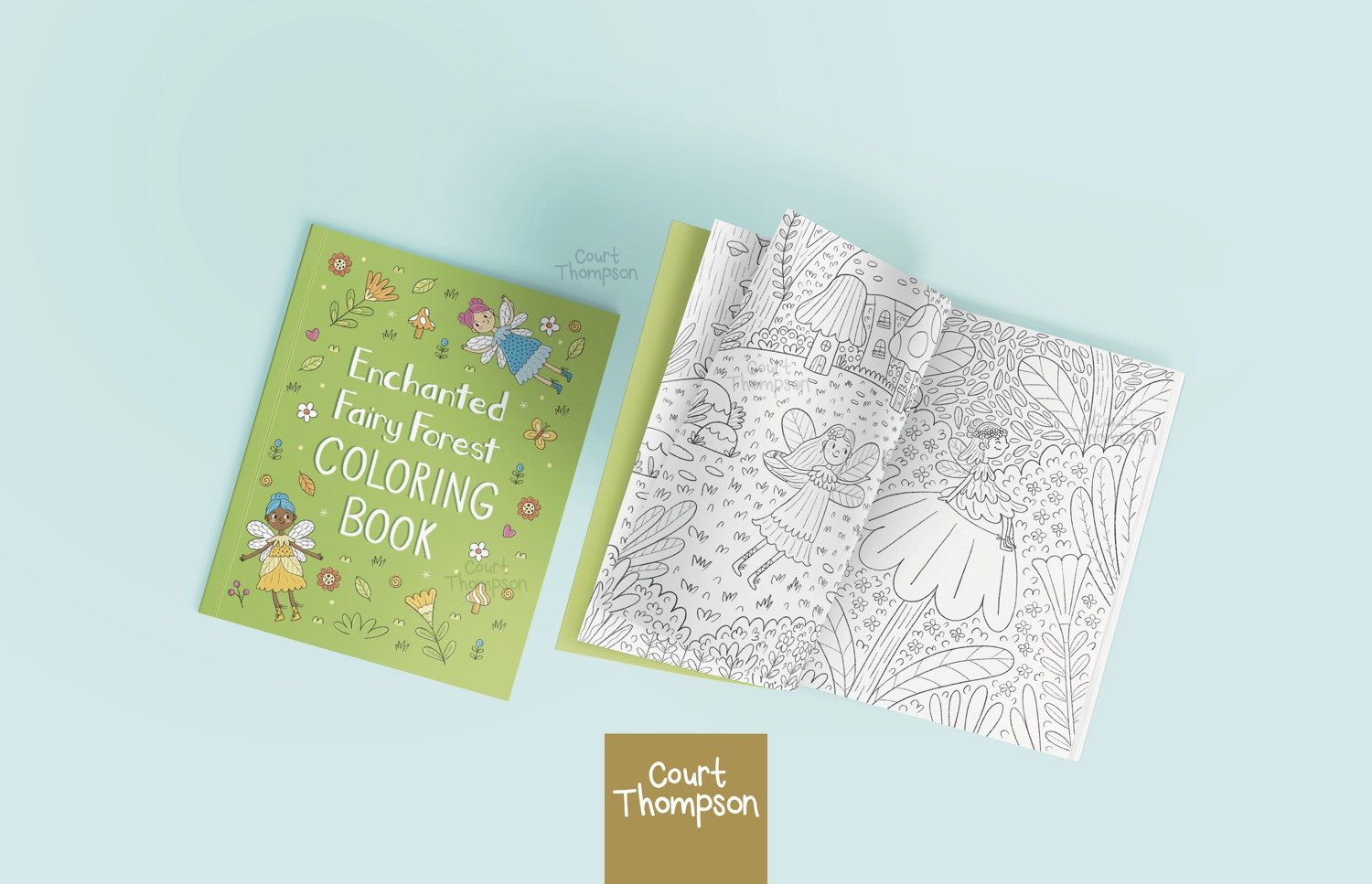 Fairy Coloring Book