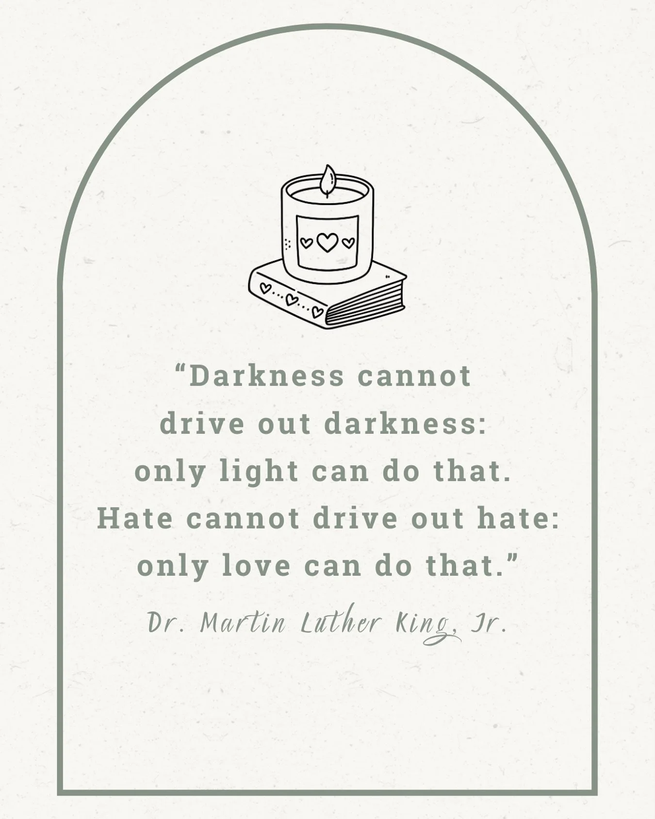 honoring dr. king&rsquo;s legacy today and every day ❤️